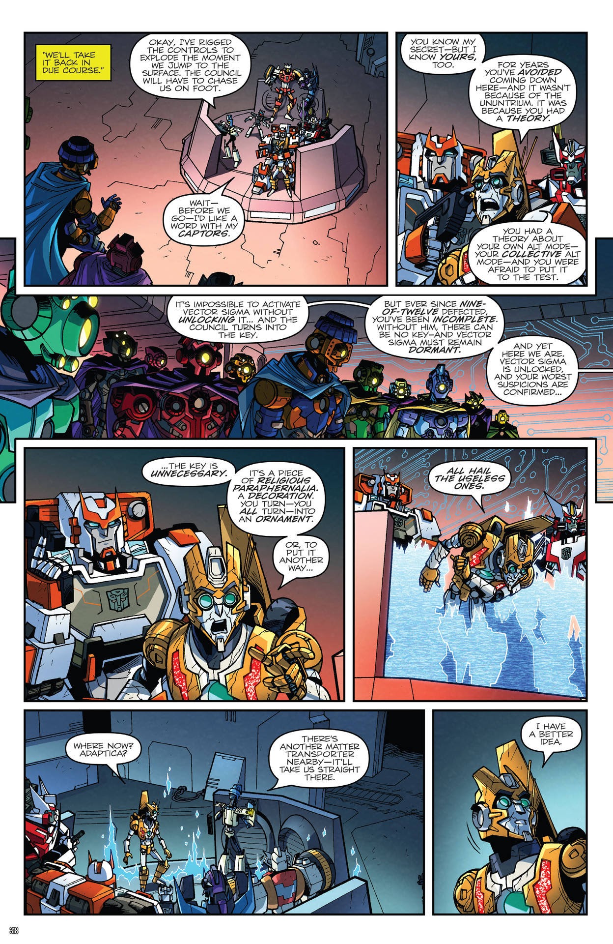 Read online Transformers: The IDW Collection Phase Three comic -  Issue # TPB 2 (Part 4) - 19