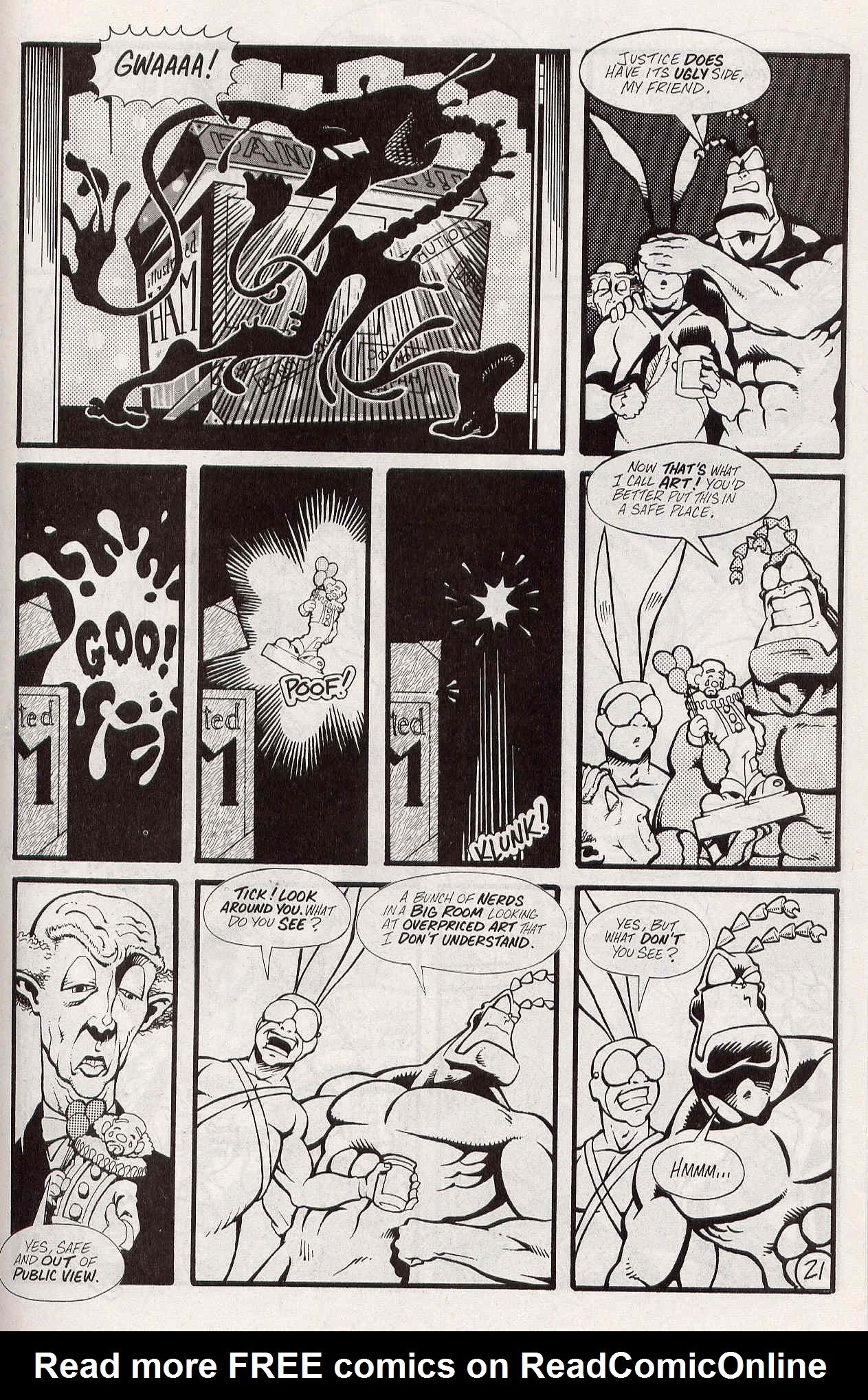 Read online The Tick: Big Blue Destiny comic -  Issue #1 - 22