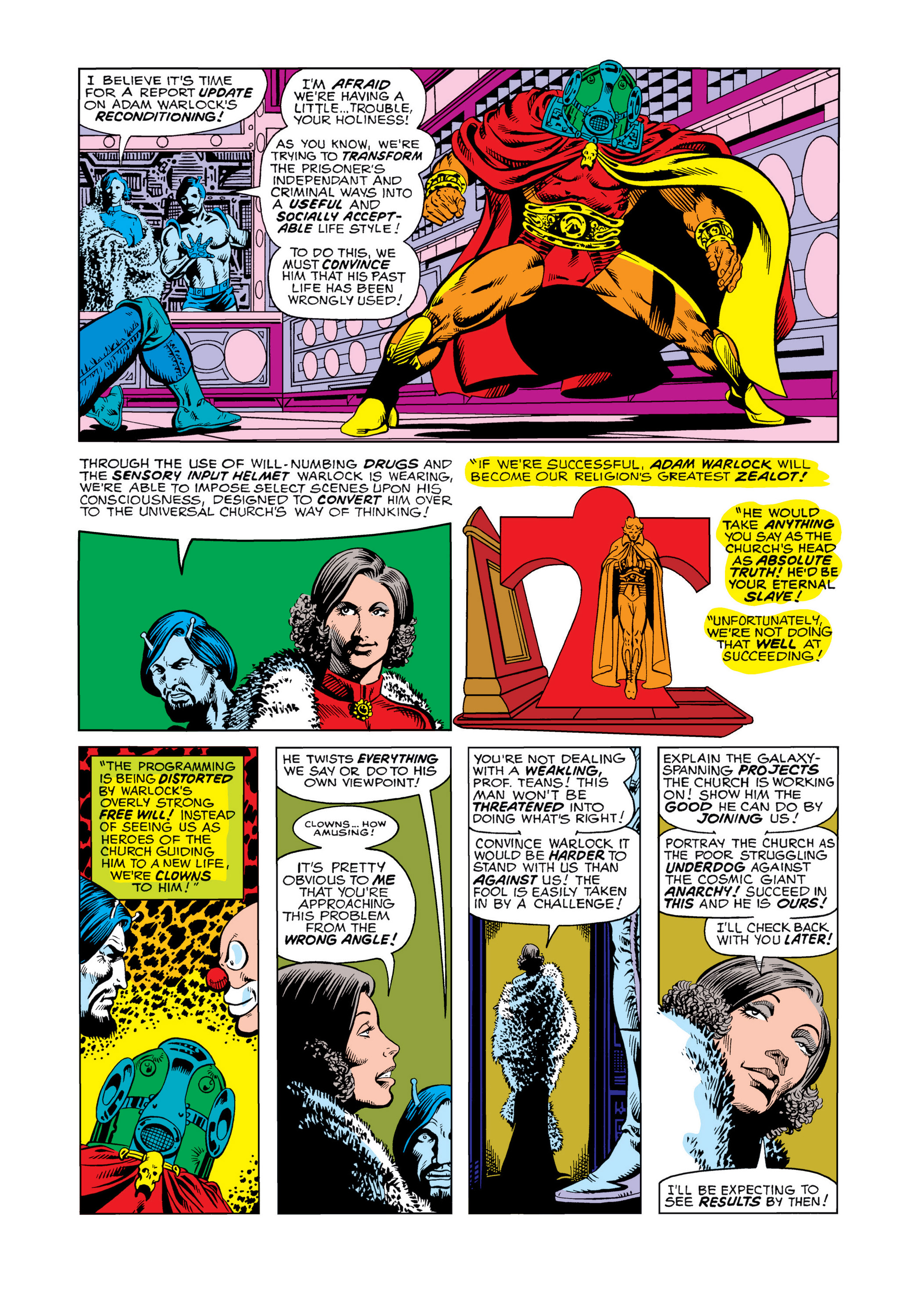 Read online Marvel Masterworks: Warlock comic -  Issue # TPB 2 (Part 1) - 75