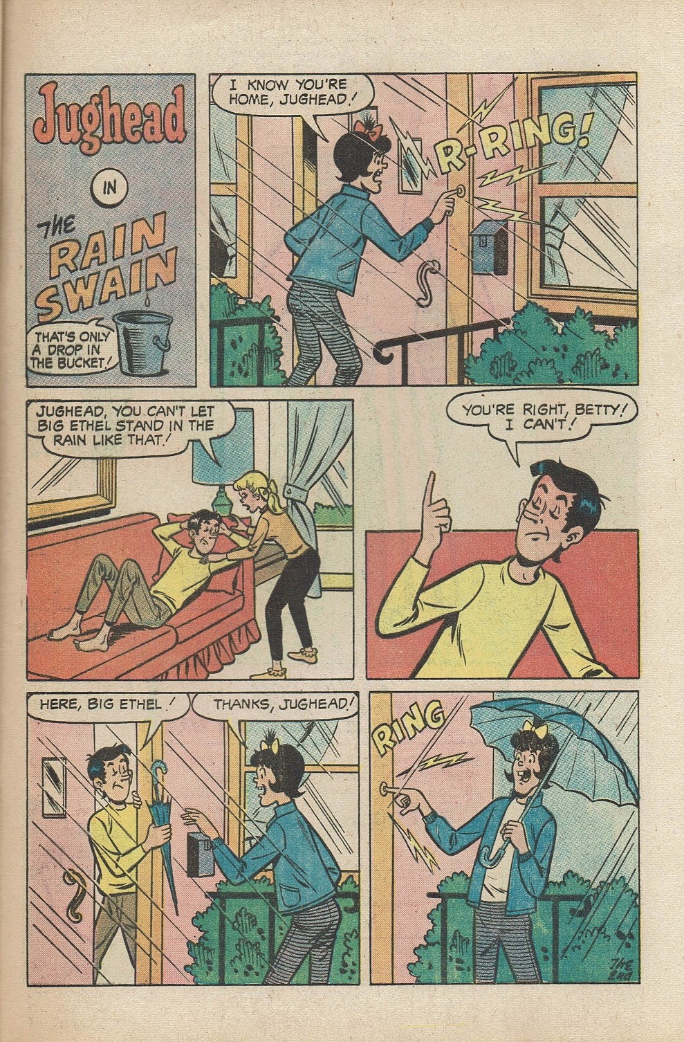 Read online Jughead's Jokes comic -  Issue #31 - 32
