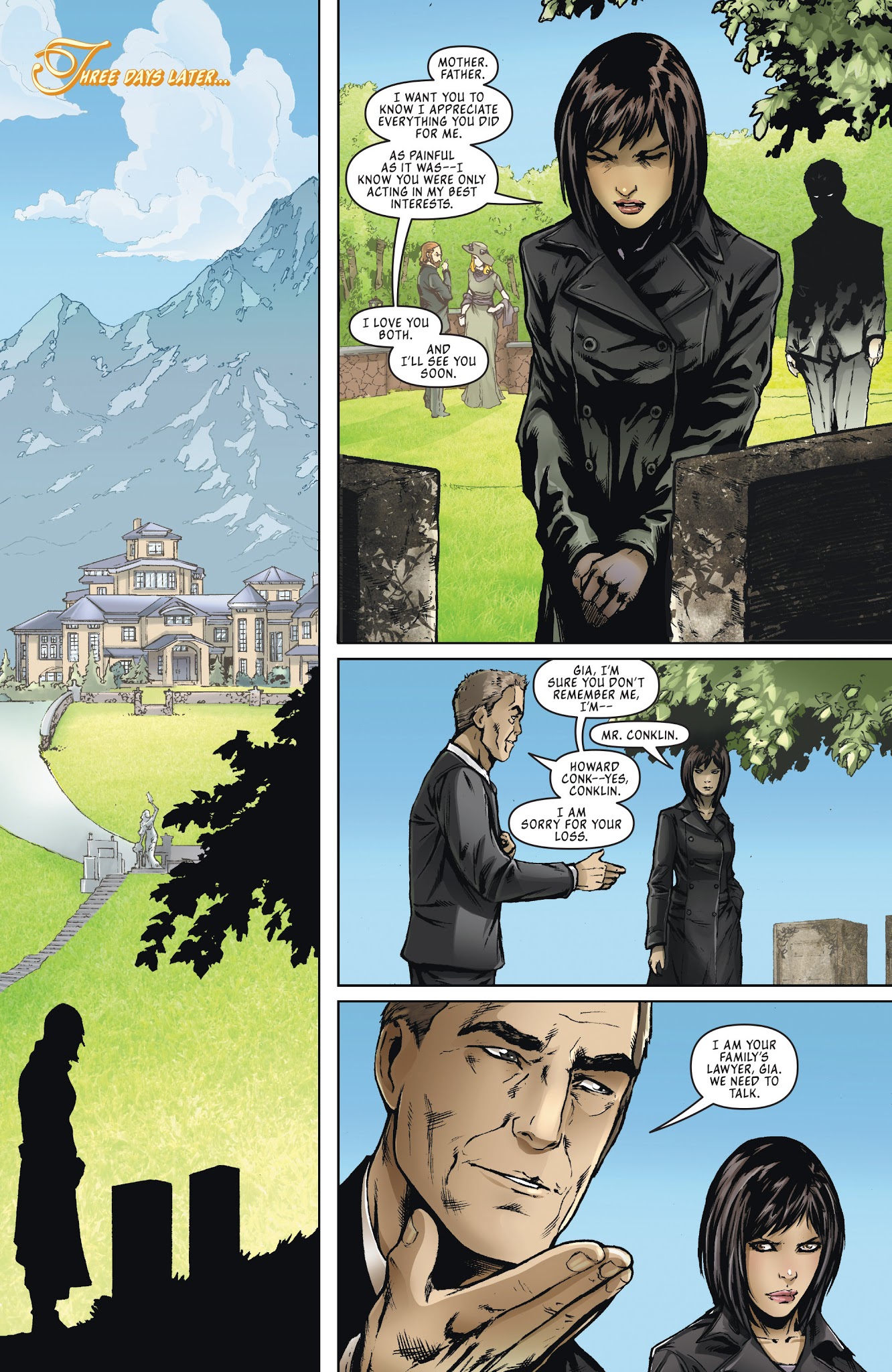 Read online The Four Points comic -  Issue #1 - 8