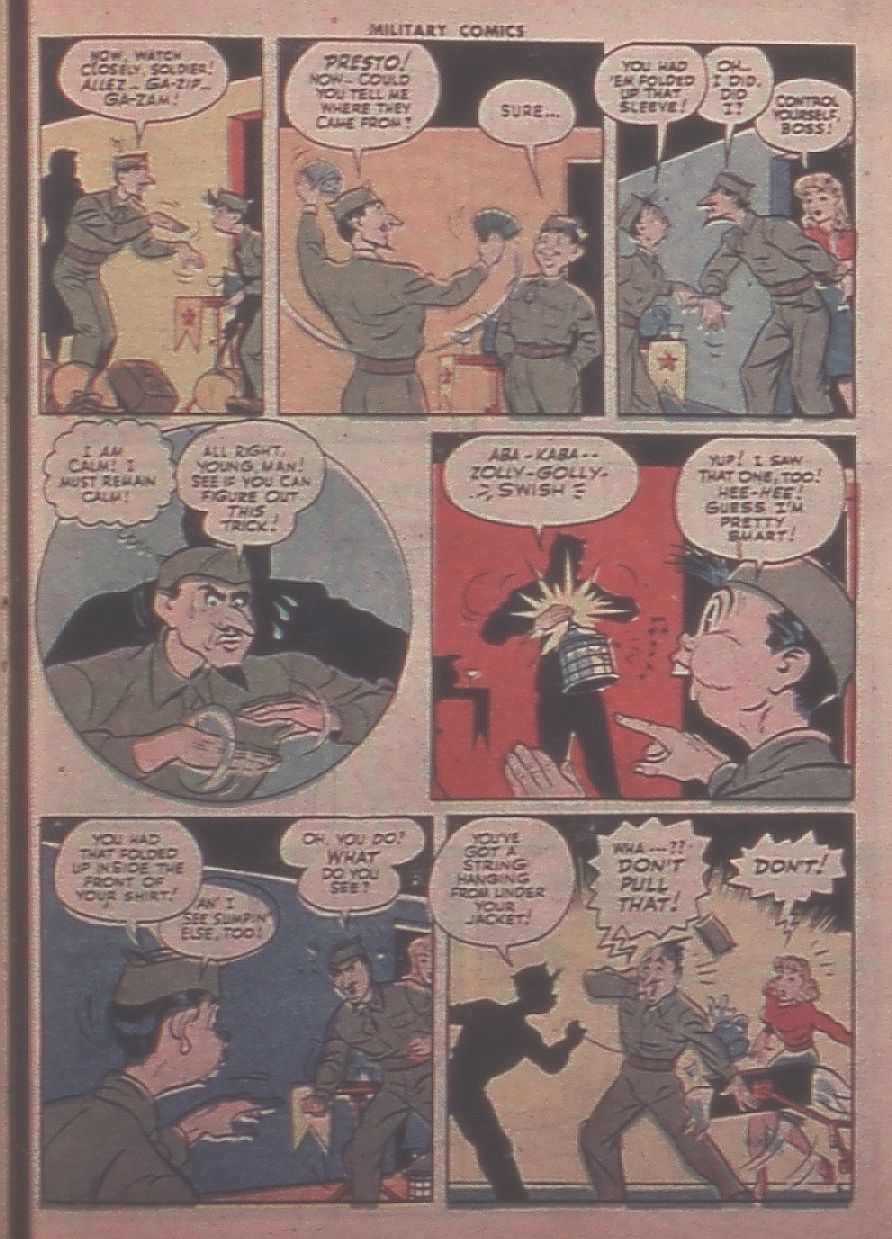 Read online Military Comics comic -  Issue #31 - 35