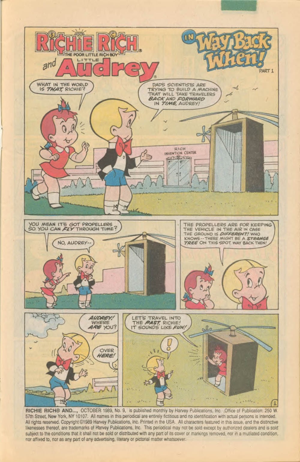 Read online Richie Rich And [...] comic -  Issue #9 - 3