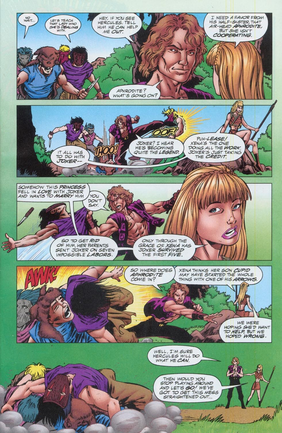 Read online Xena: Warrior Princess/Joxer: Warrior Prince comic -  Issue #3 - 5