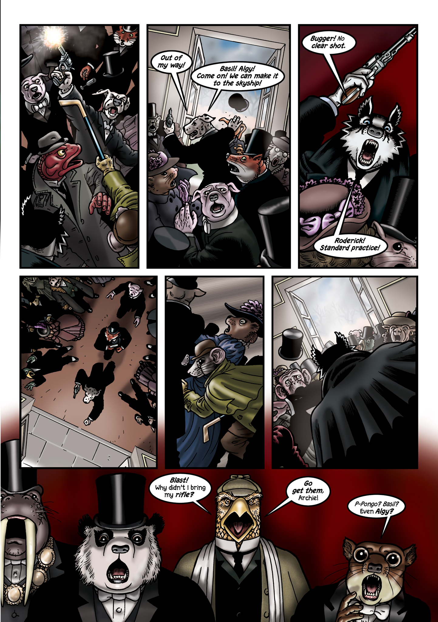 Read online Grandville Force Majeur comic -  Issue # TPB (Part 2) - 60