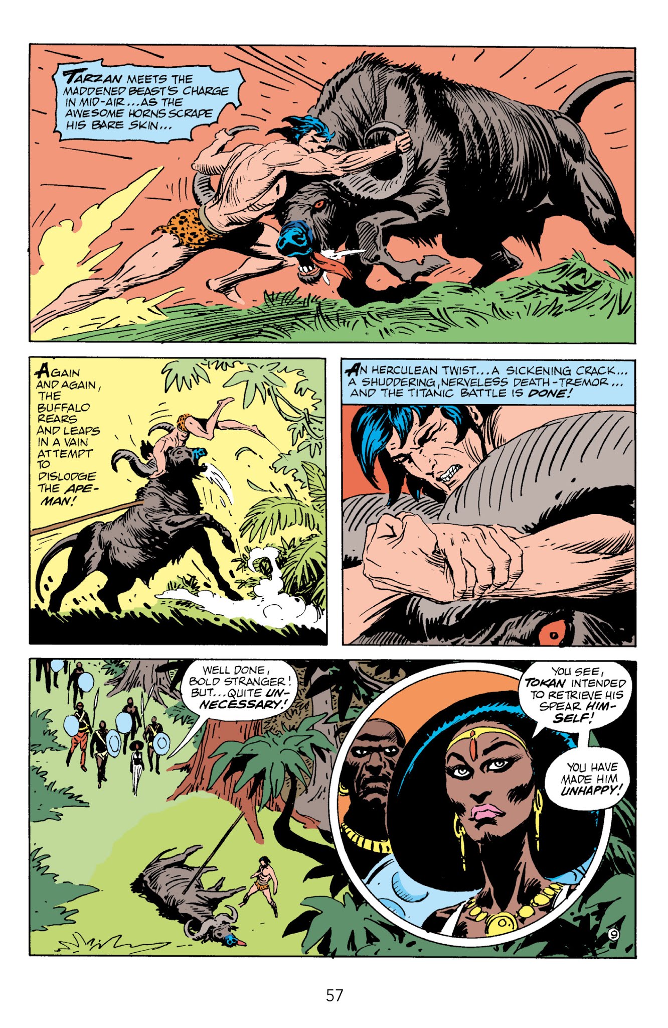 Read online Edgar Rice Burroughs' Tarzan The Joe Kubert Years comic -  Issue # TPB 2 (Part 1) - 58