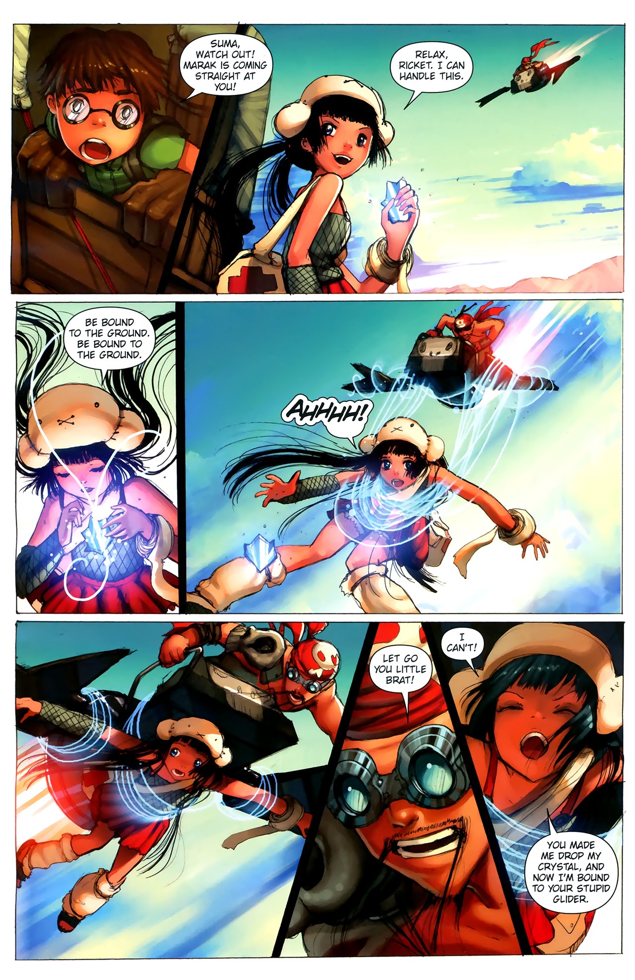 Read online Sky Pirates Of Neo Terra comic -  Issue #3 - 23