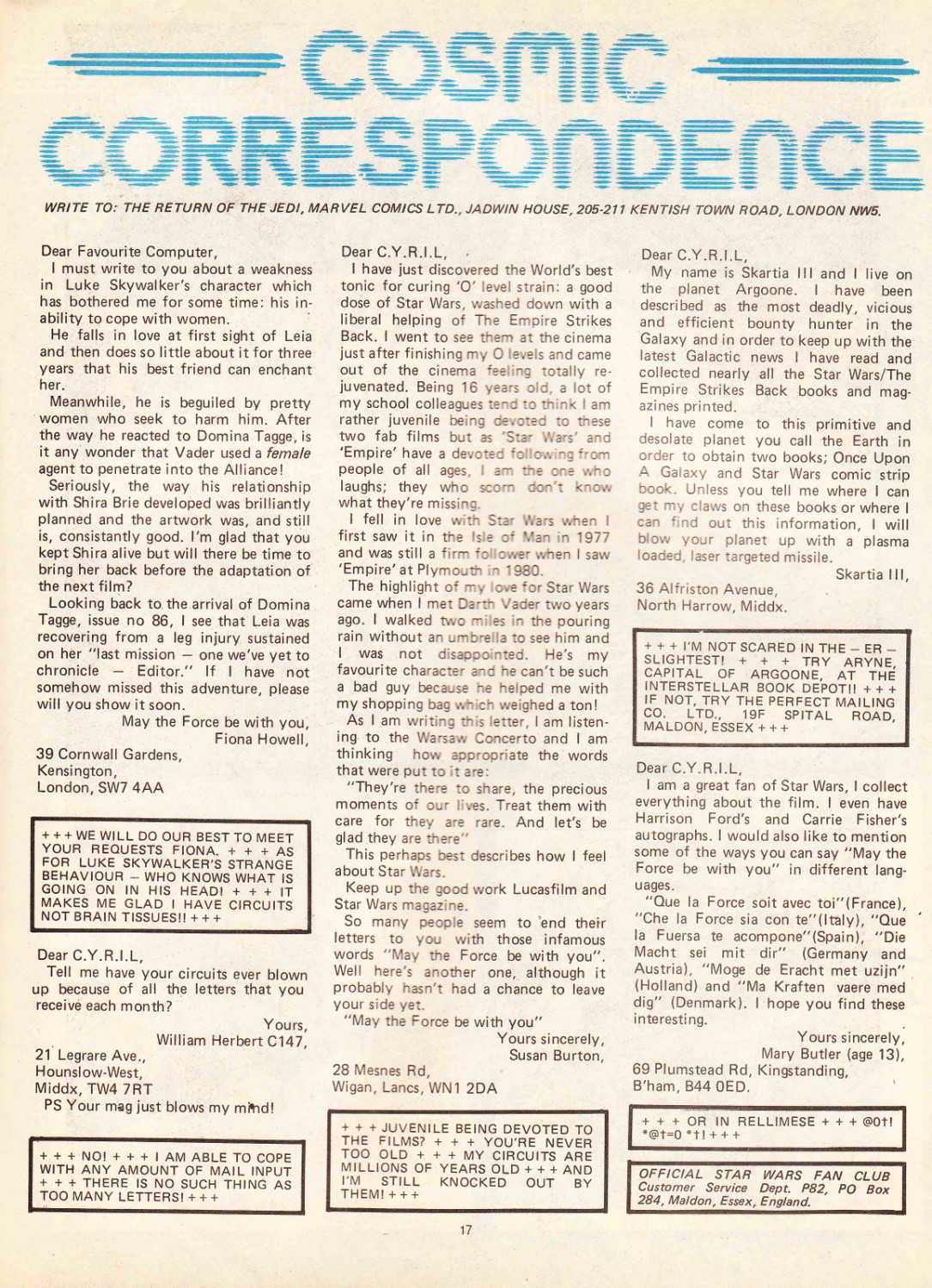 Read online Return of the Jedi comic -  Issue #3 - 17