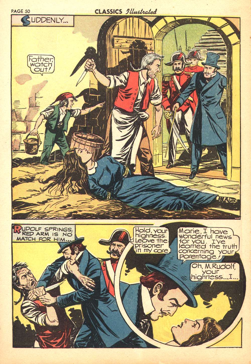 Read online Classics Illustrated comic -  Issue #44 - 52