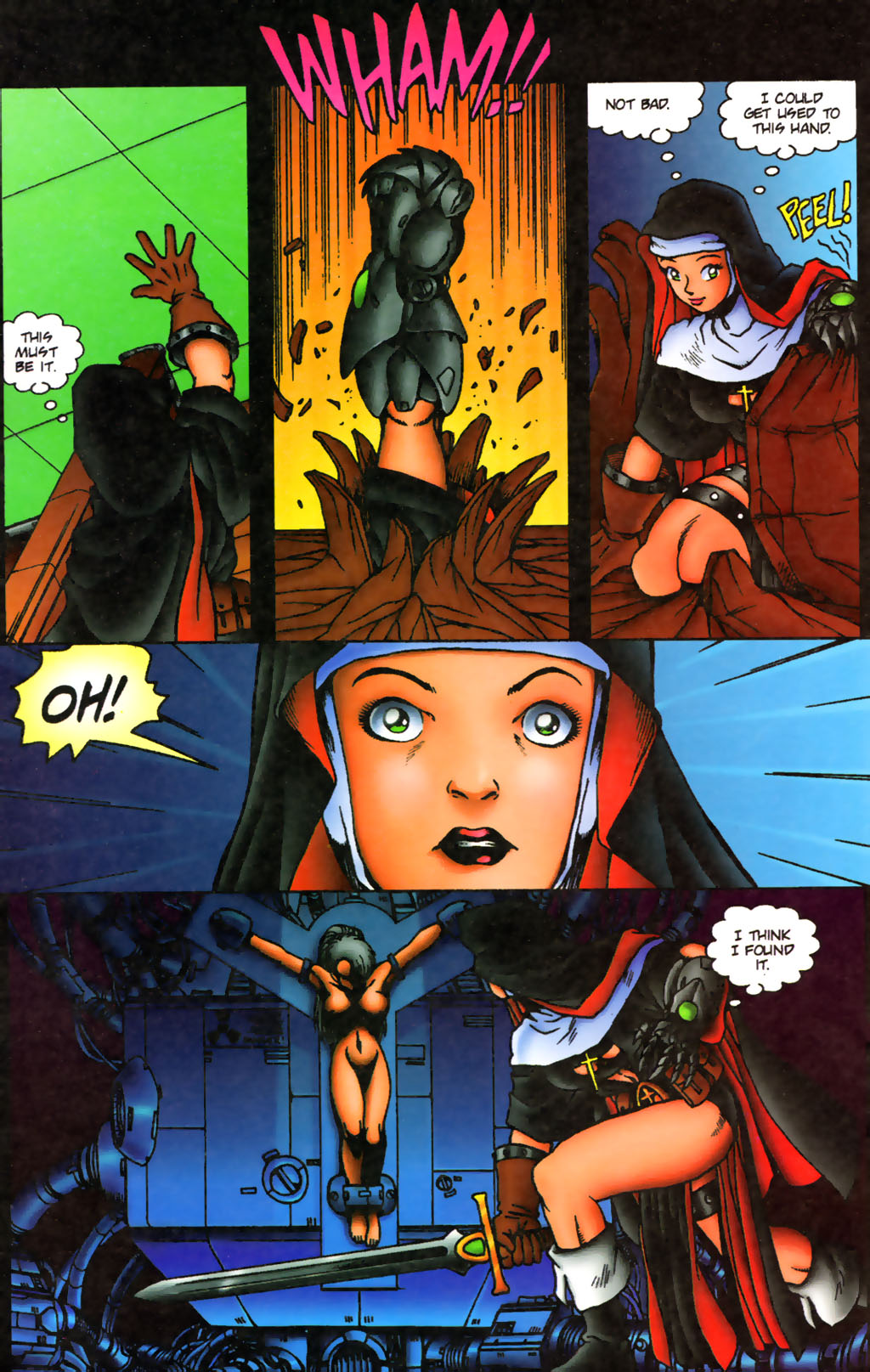 Read online Warrior Nun Areala (1994) comic -  Issue #3 - 20