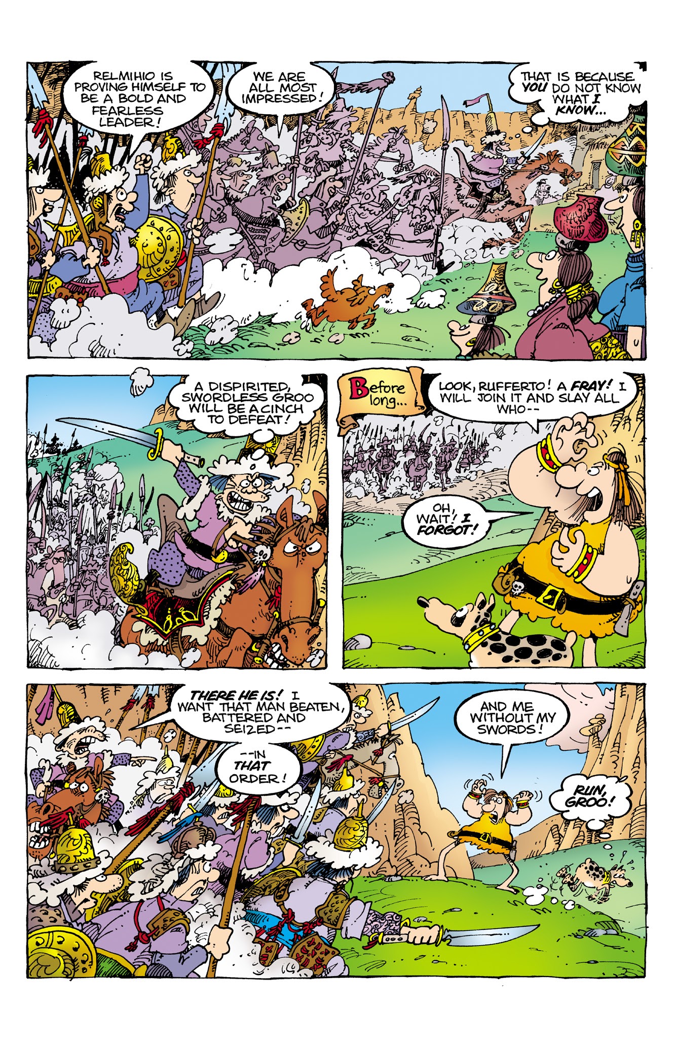 Read online Sergio Aragonés' Groo: Mightier Than the Sword comic -  Issue # _TPB - 75