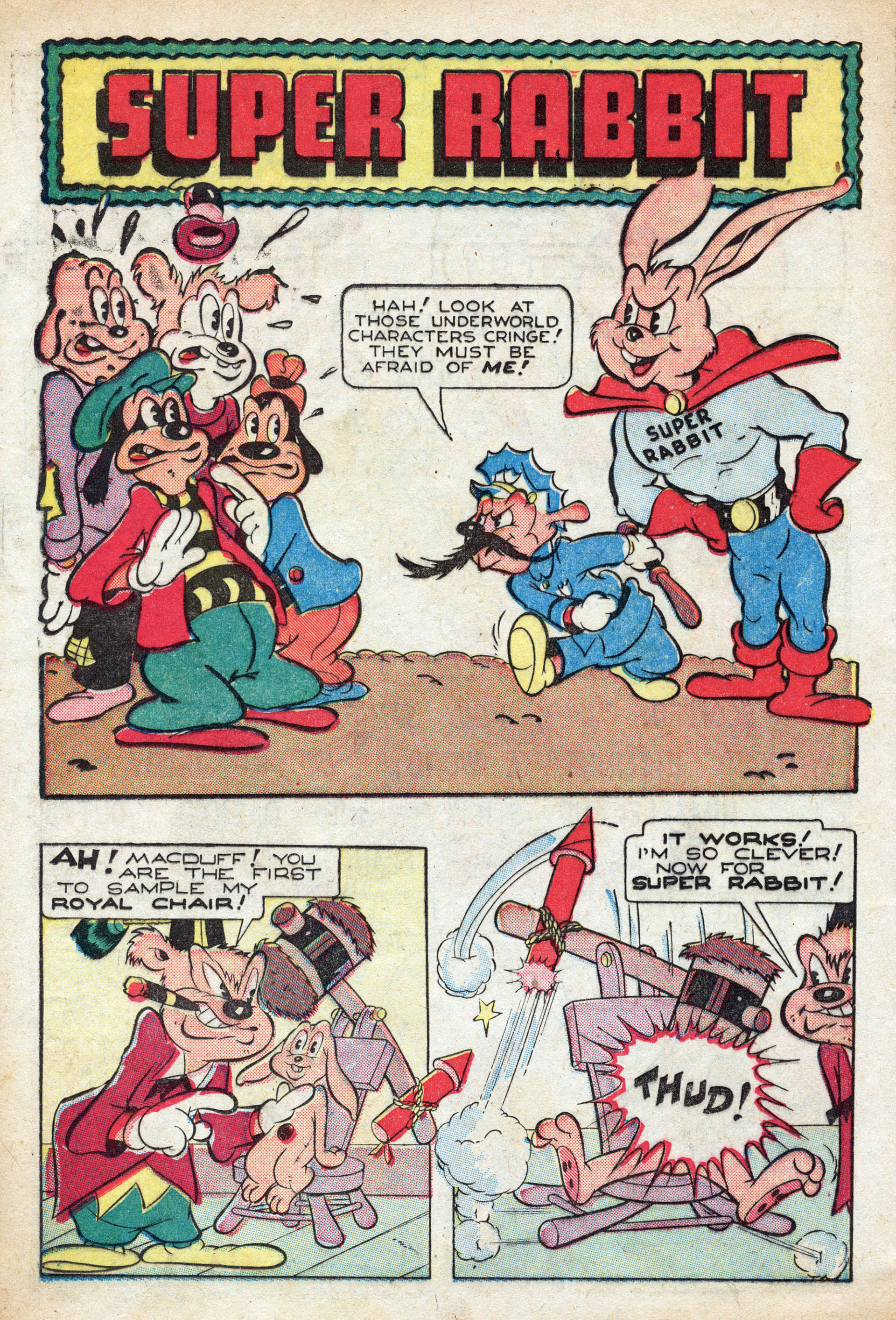 Read online Super Rabbit comic -  Issue #5 - 25