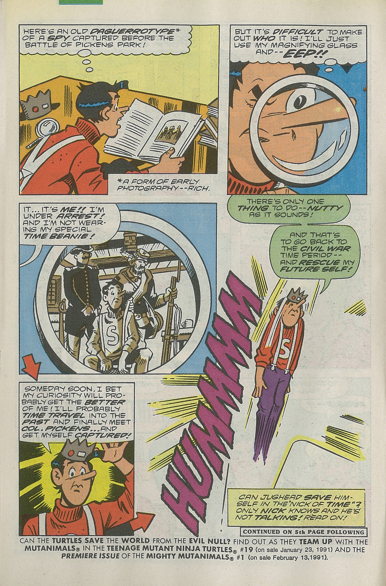 Read online Jughead's Time Police comic -  Issue #5 - 8