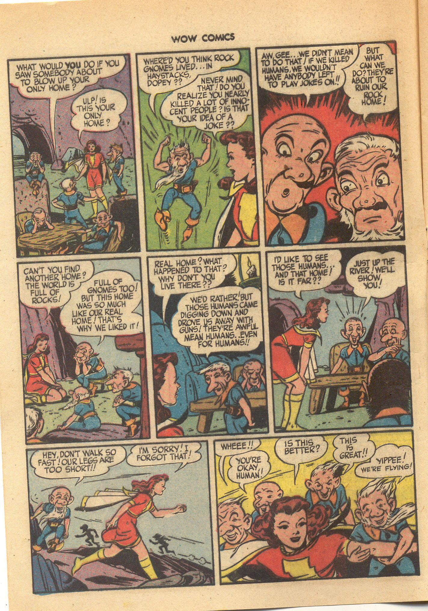 Read online Wow Comics comic -  Issue #33 - 8