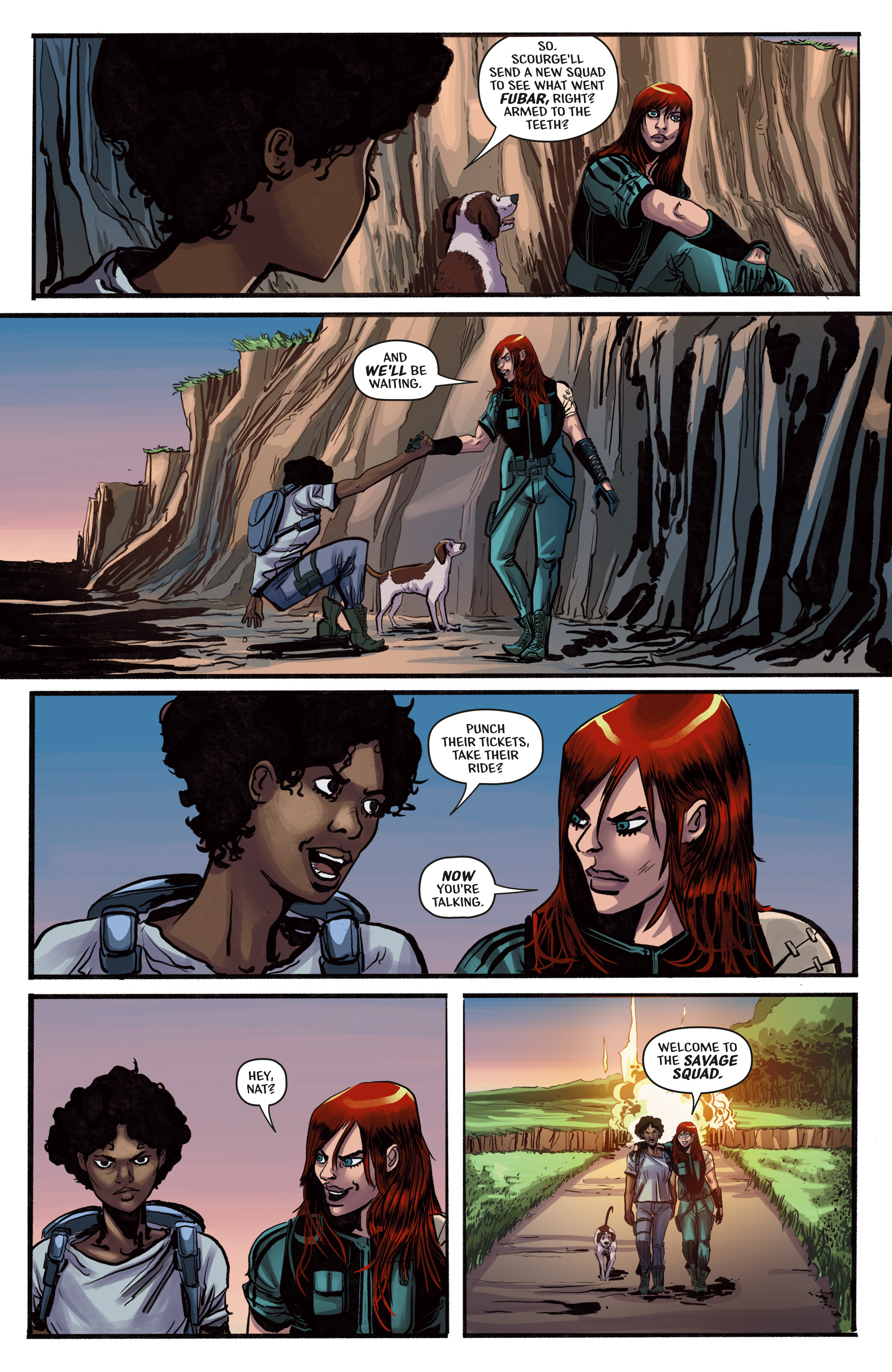 Read online Savage Squad 6 comic -  Issue #4 - 25