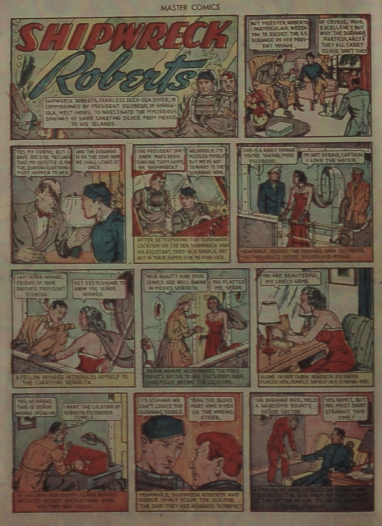 Read online Master Comics comic -  Issue #4 - 14