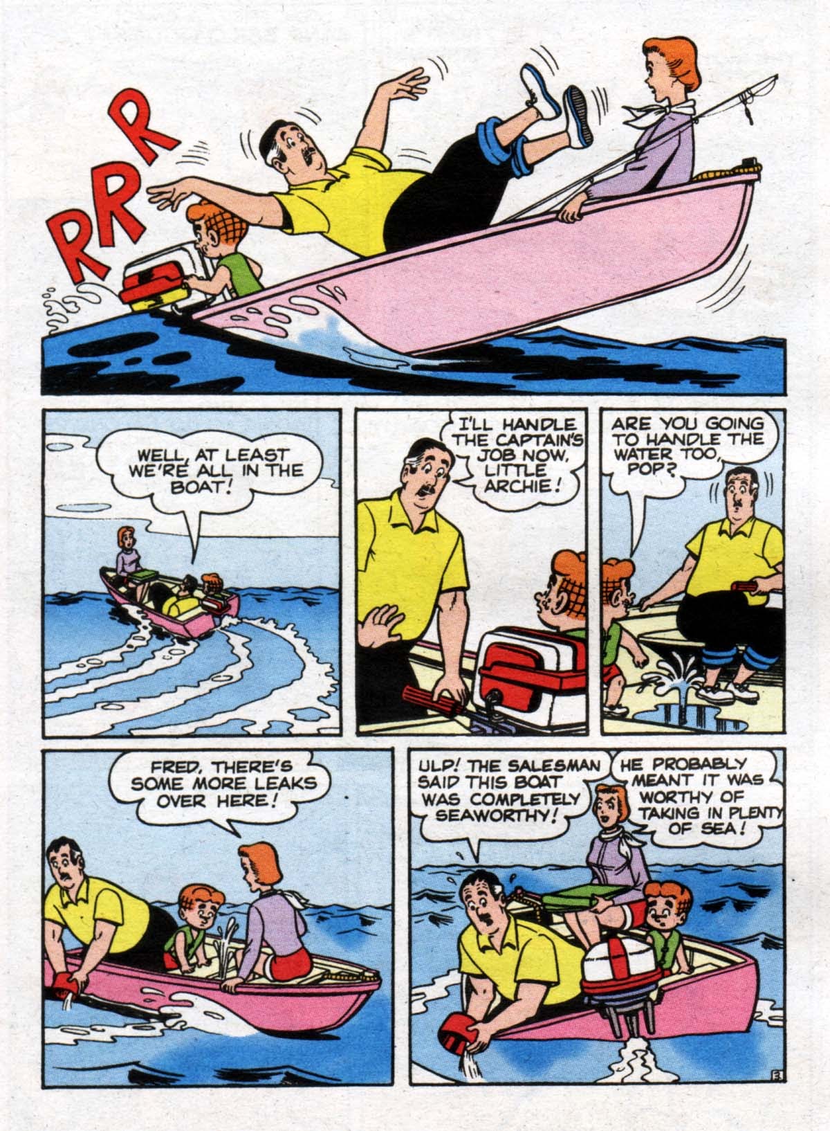 Read online Archie's Double Digest Magazine comic -  Issue #136 - 130