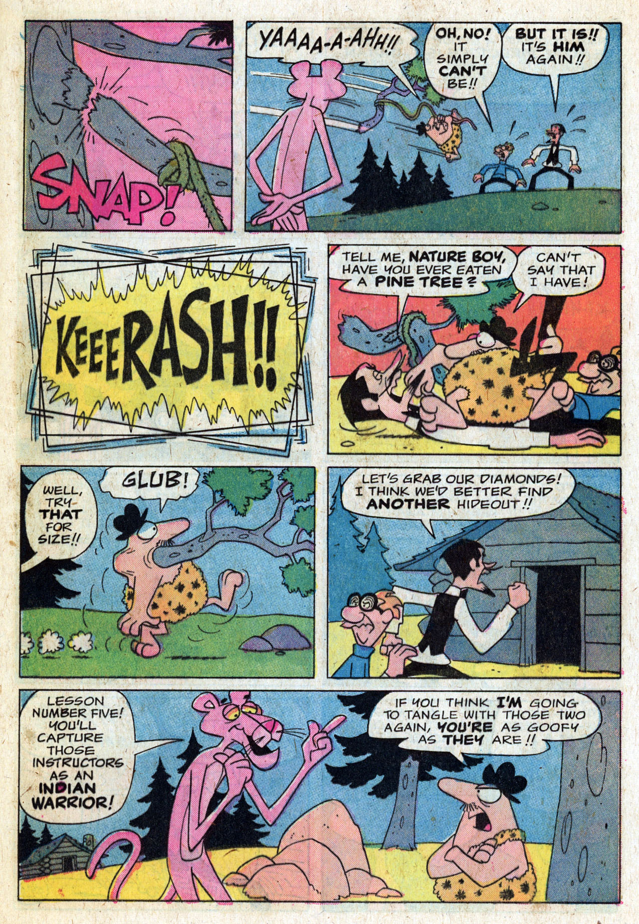 Read online The Pink Panther (1971) comic -  Issue #21 - 25