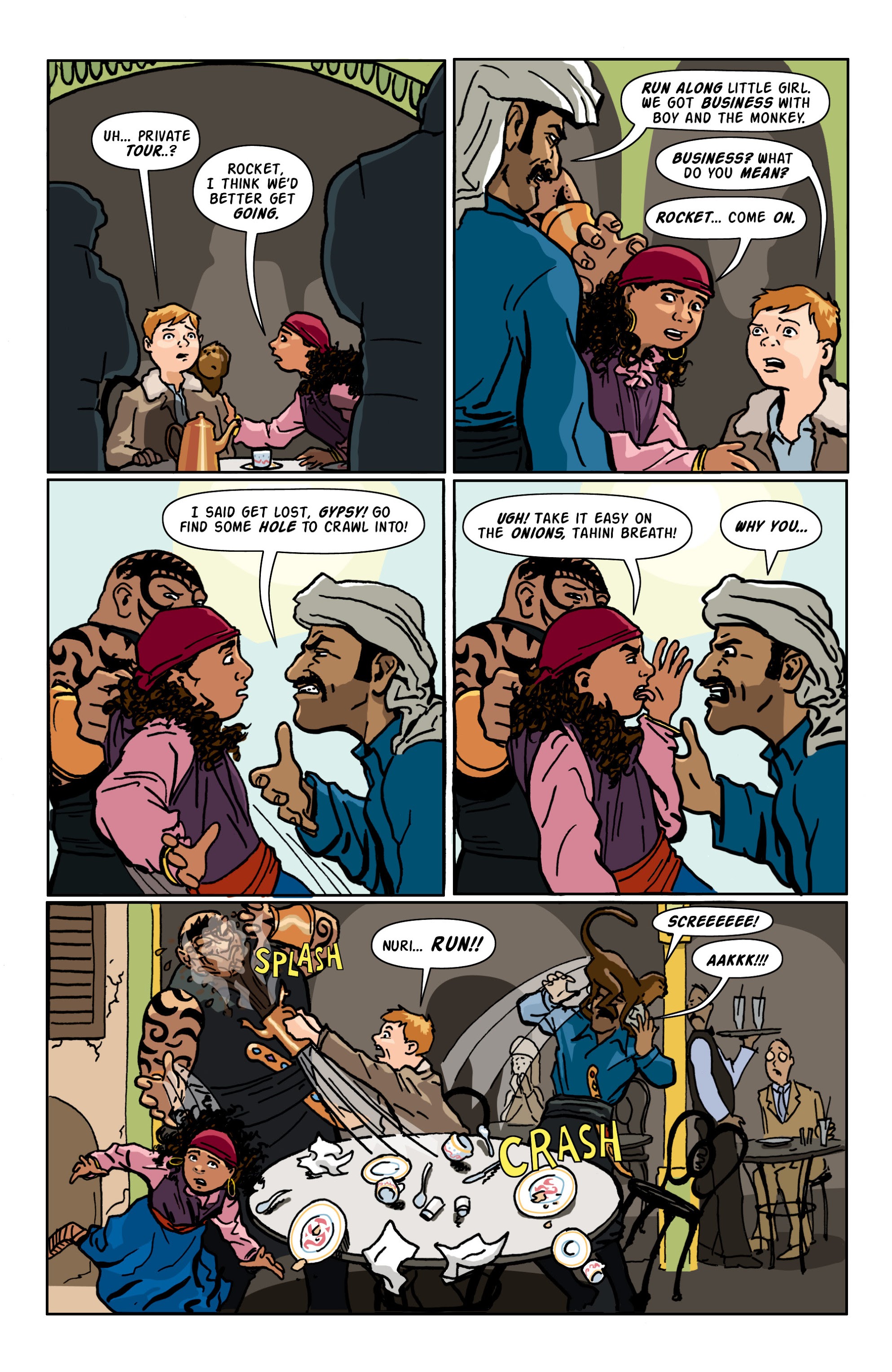 Read online Rocket Robinson and the Pharaoh's Fortune comic -  Issue # TPB (Part 1) - 41