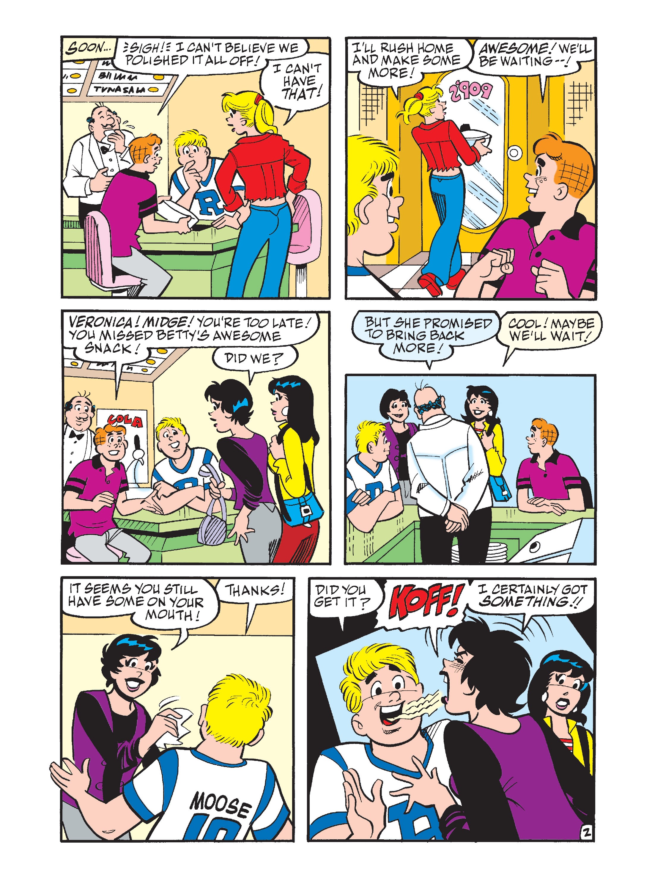 Read online Archie Comics Spectacular: Food Fight comic -  Issue # TPB - 14