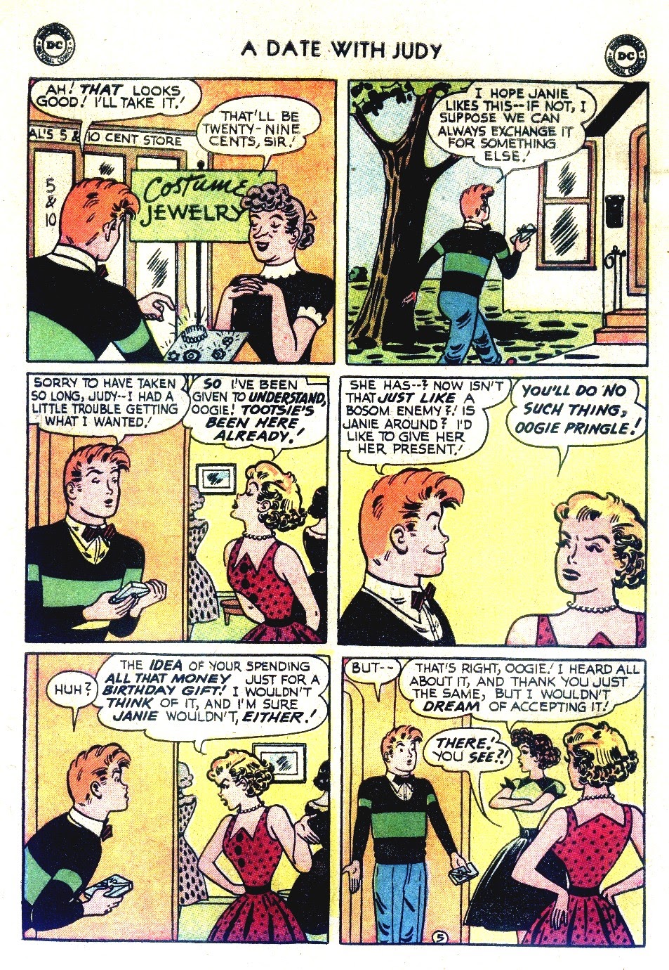 Read online A Date with Judy comic -  Issue #48 - 7