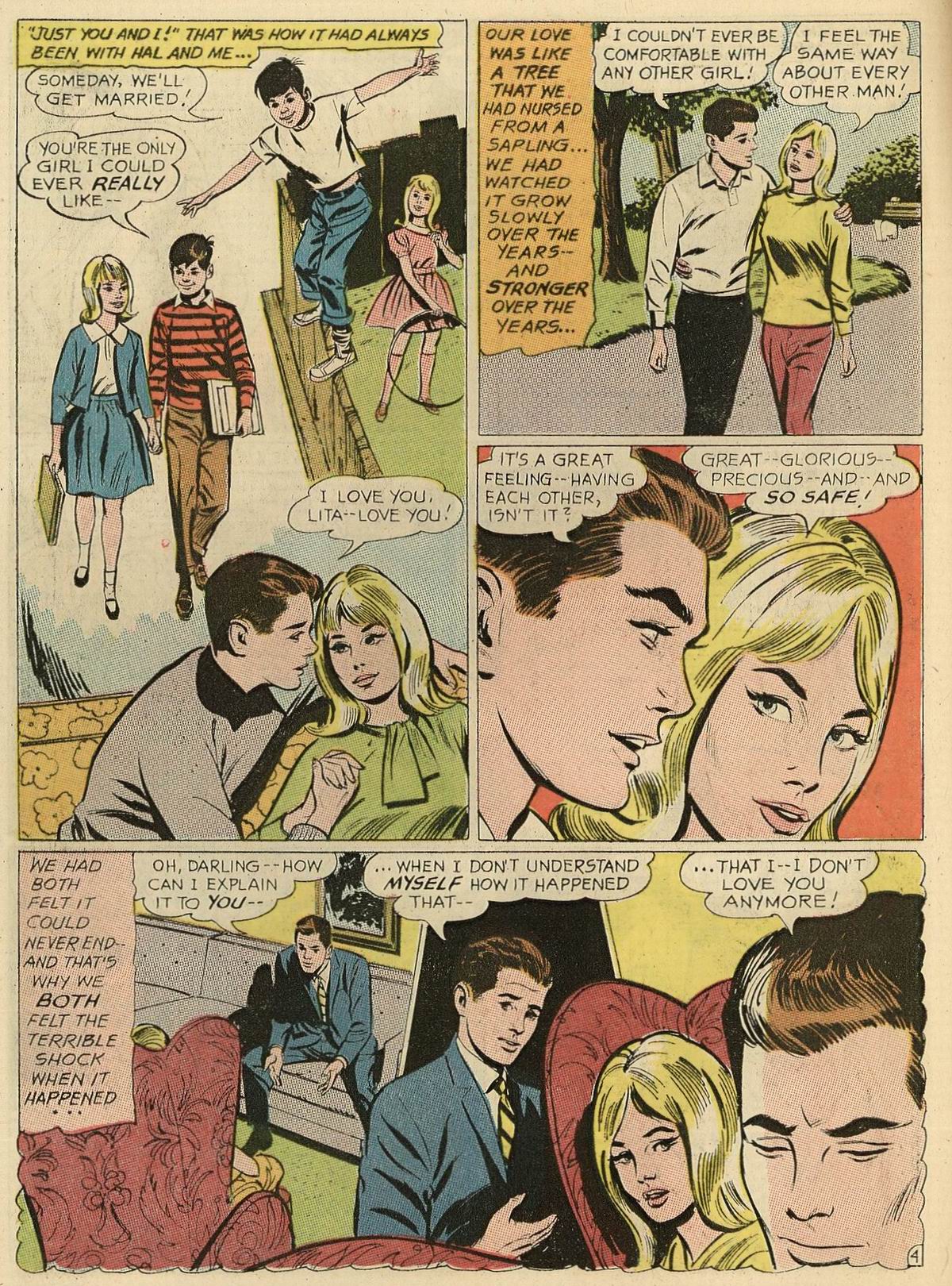 Read online Heart Throbs comic -  Issue #101 - 6