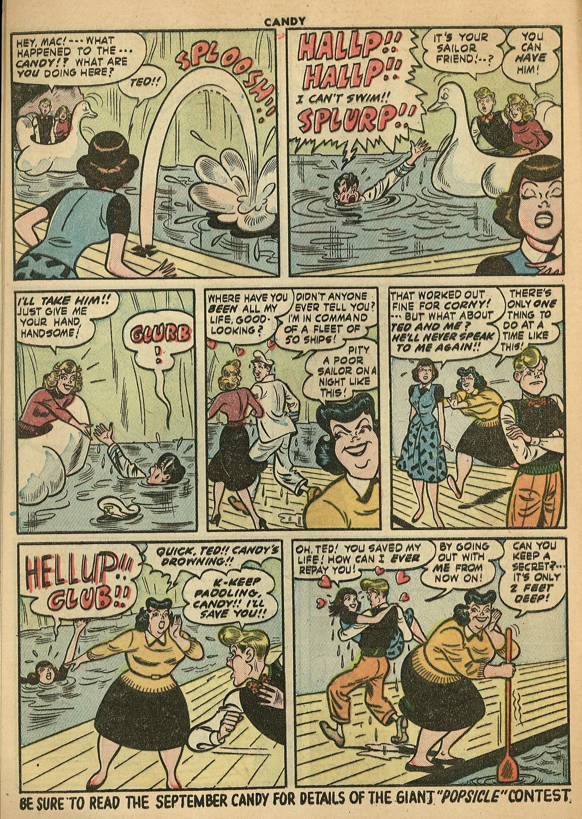 Read online Candy comic -  Issue #49 - 8