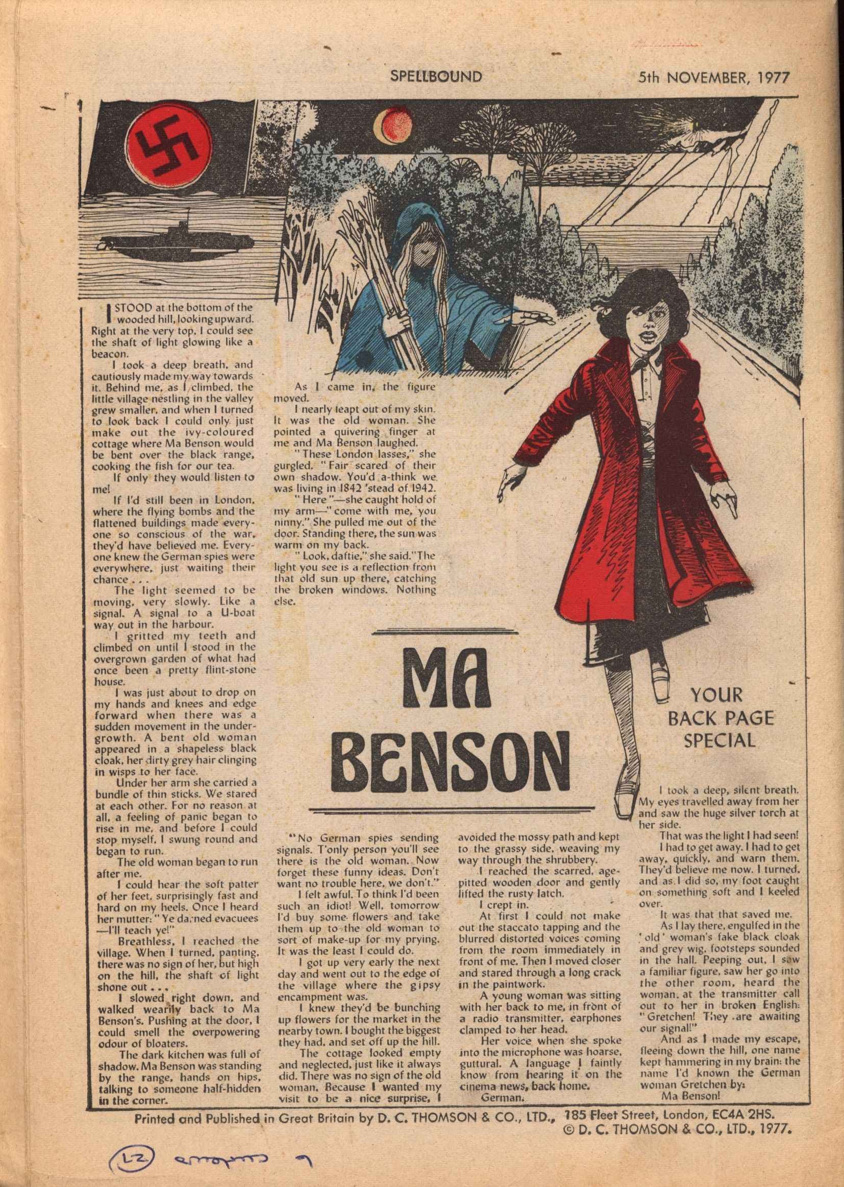 Read online Spellbound (1976) comic -  Issue #59 - 32