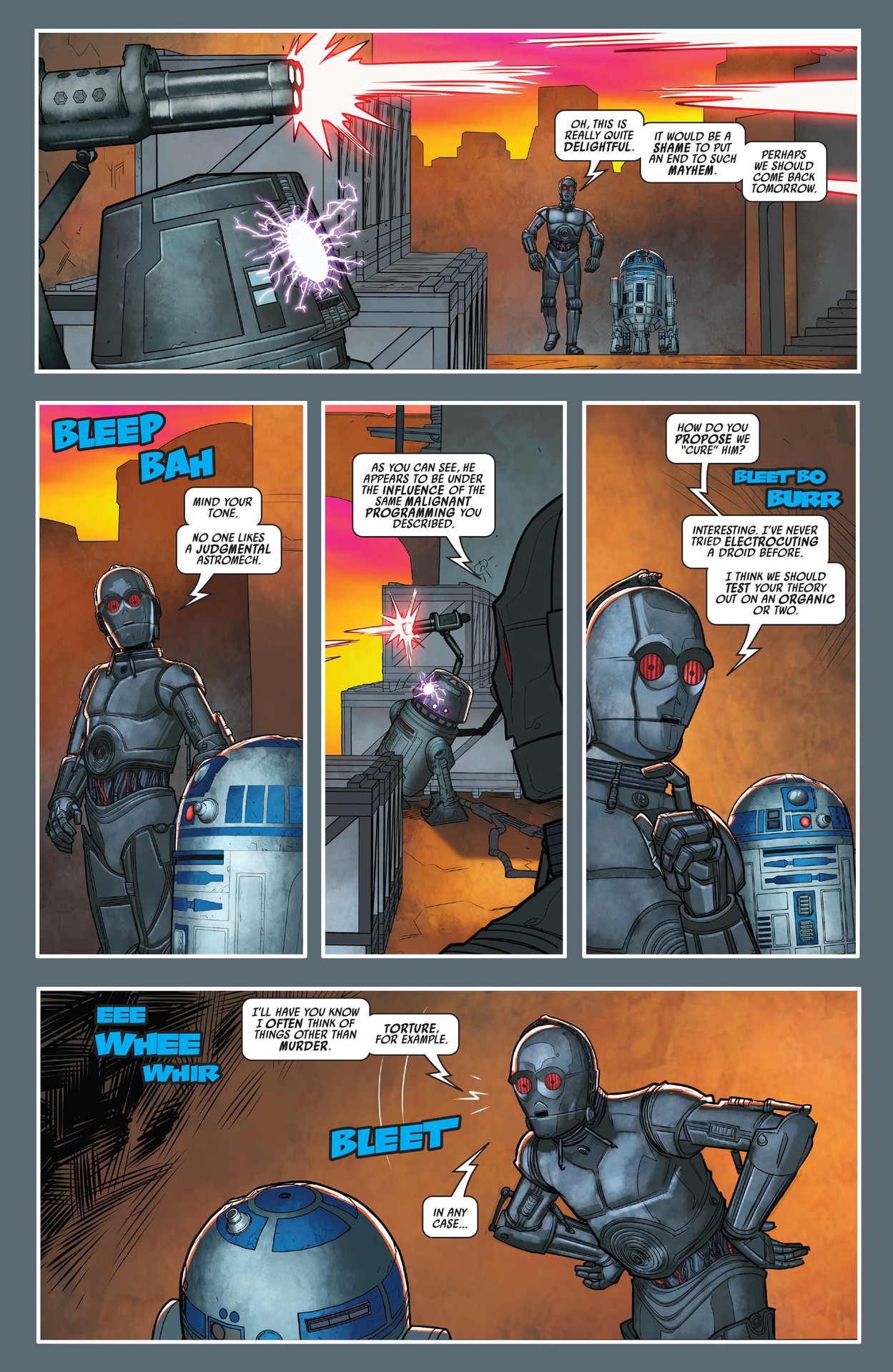 Read online Star Wars: Dark Droids - D-Squad comic -  Issue #2 - 6