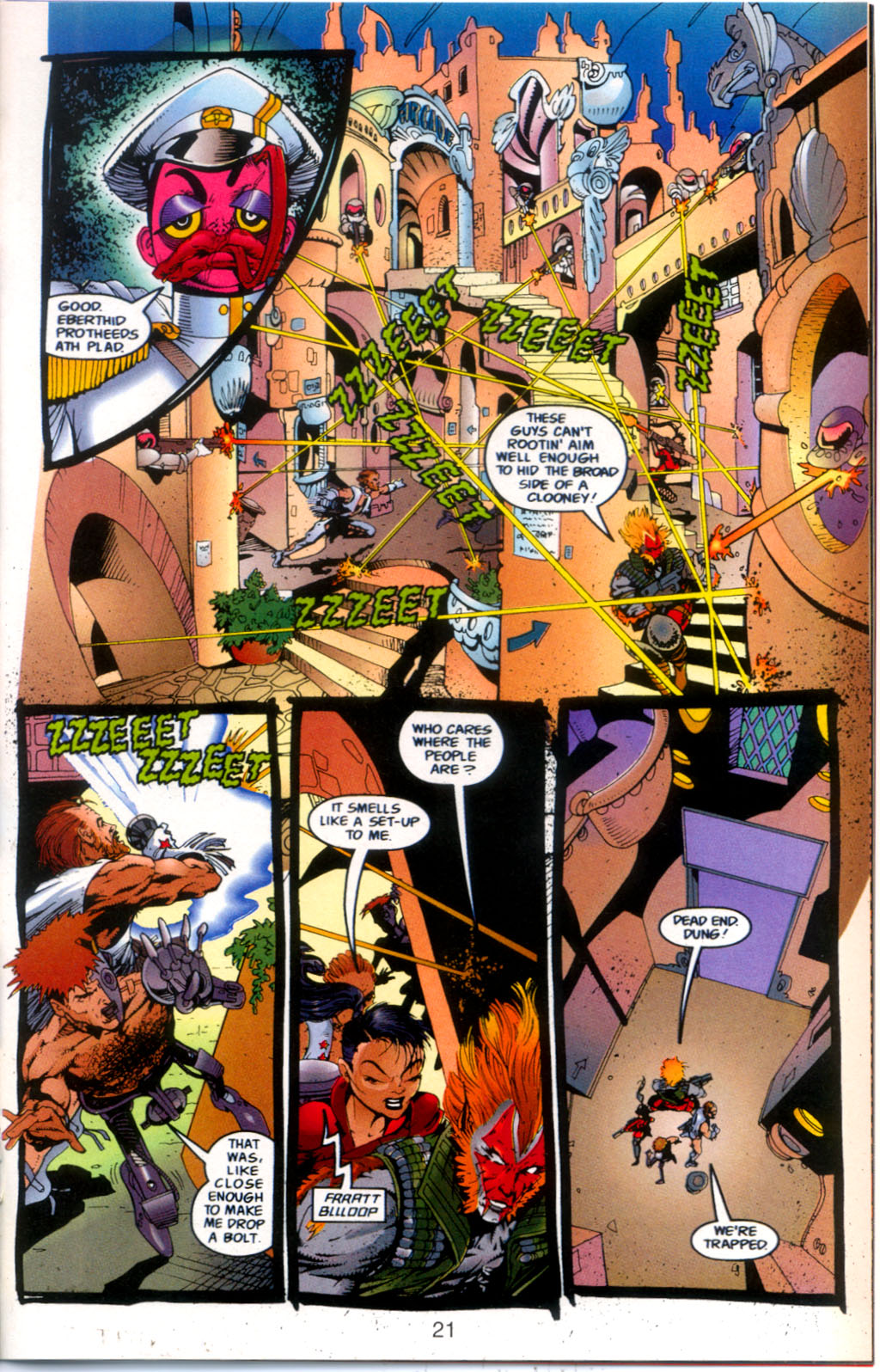 Read online Bloodwulf comic -  Issue #3 - 21
