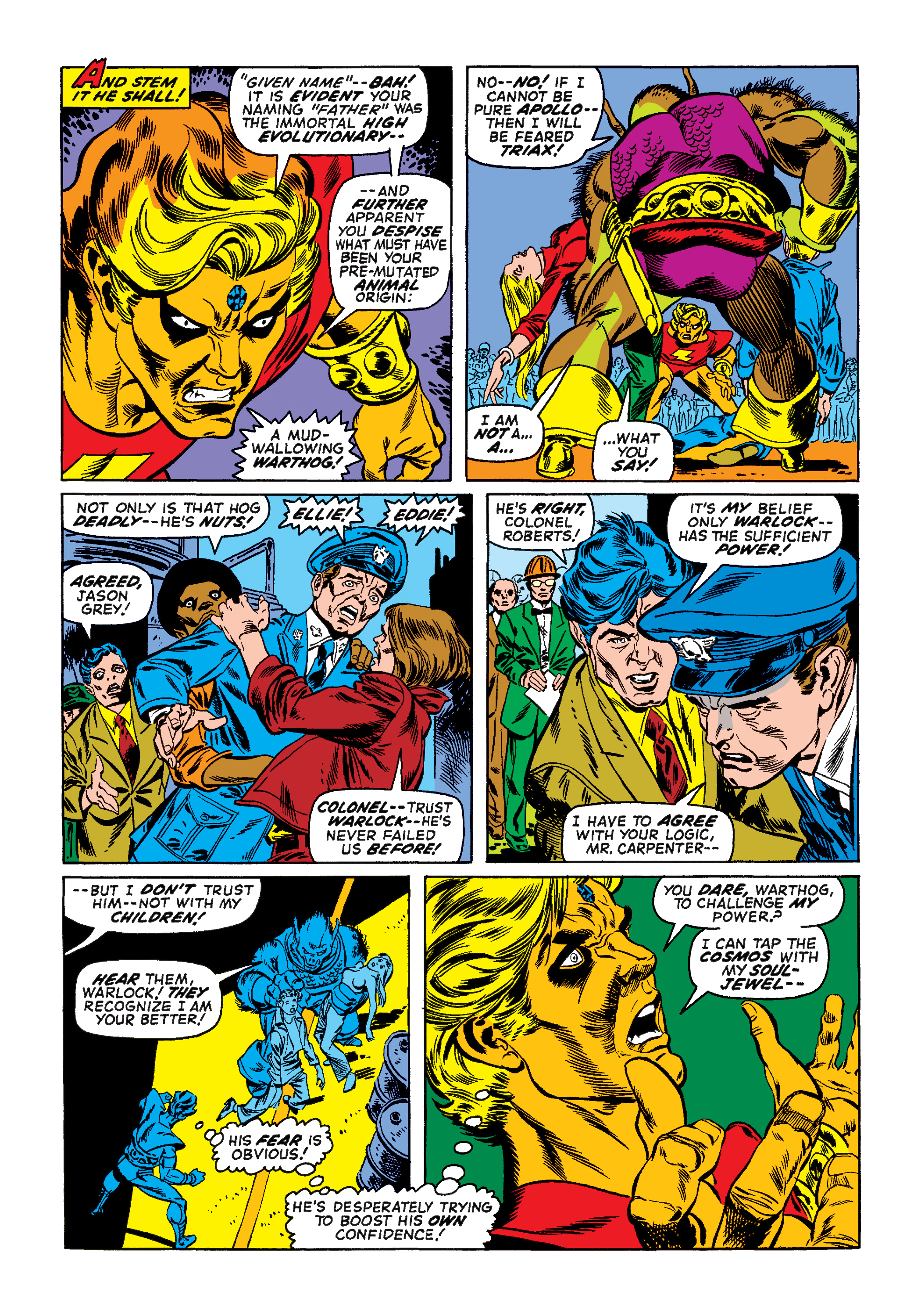Read online Marvel Masterworks: Warlock comic -  Issue # TPB 1 (Part 2) - 23