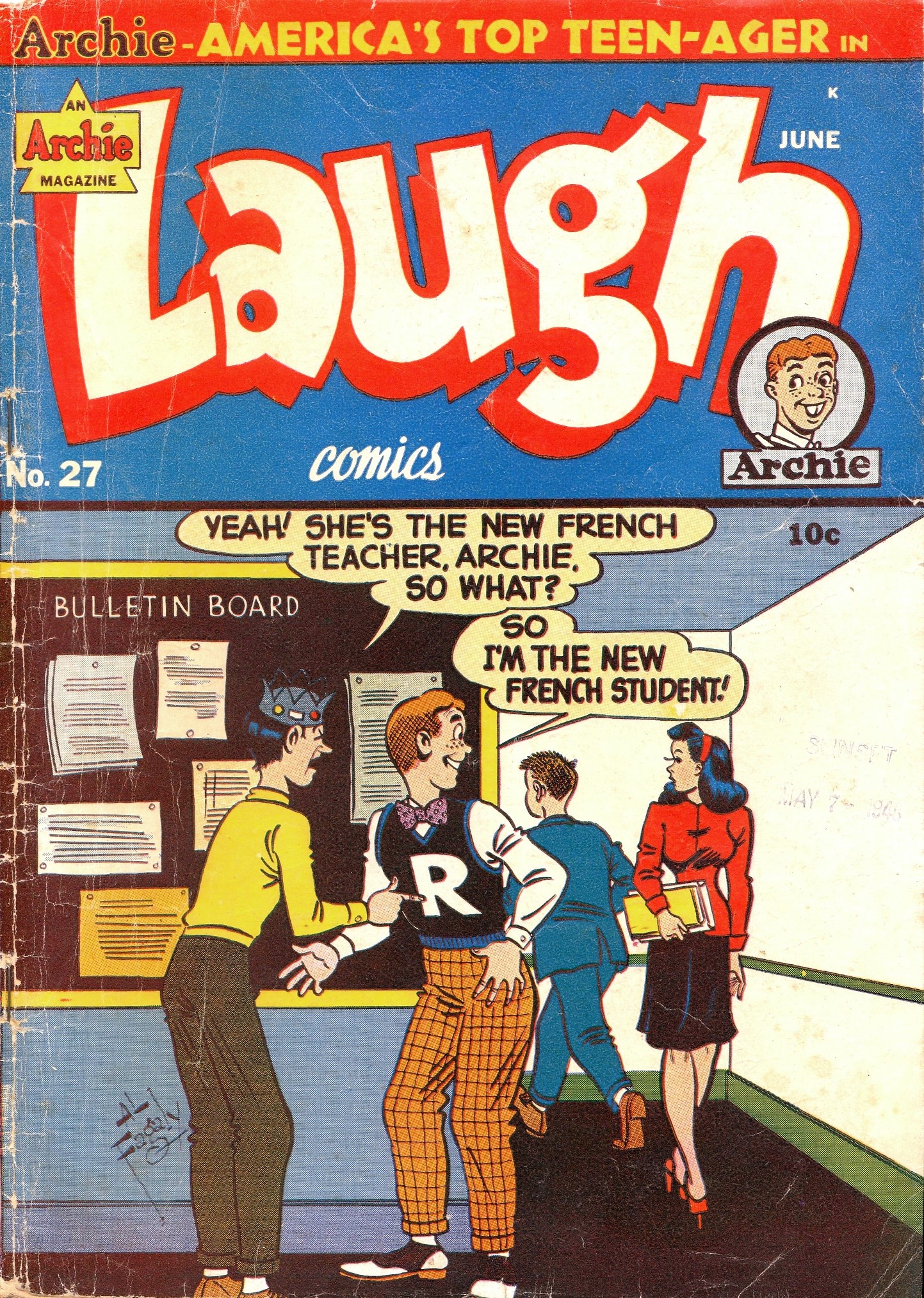 Read online Laugh (Comics) comic -  Issue #27 - 1