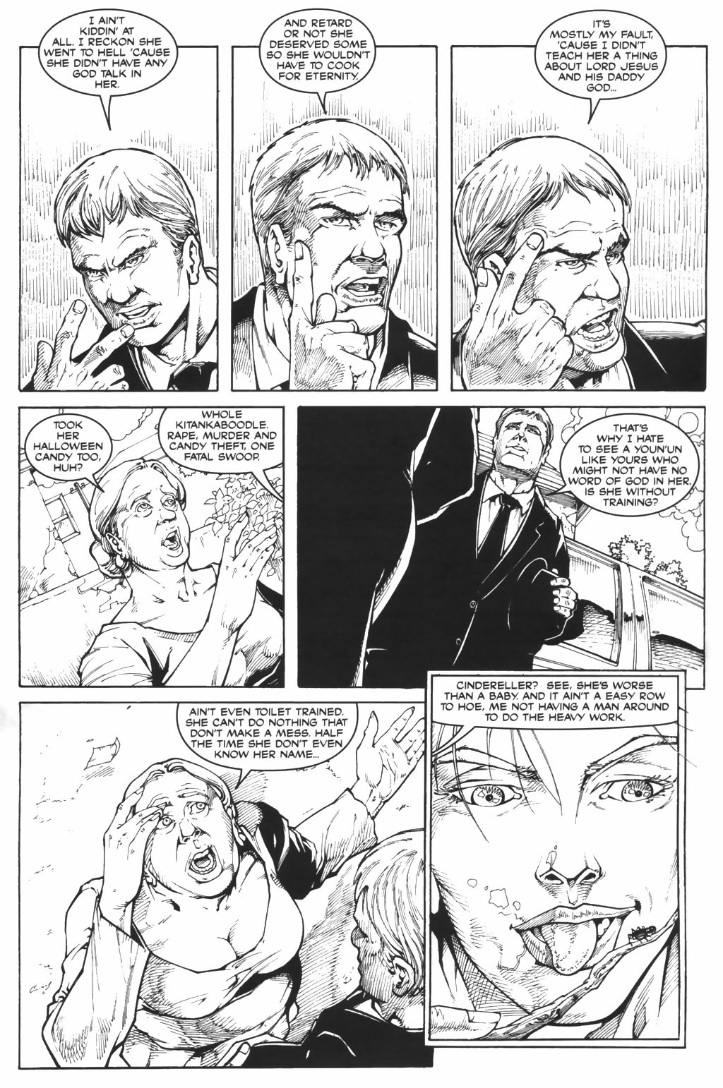 Read online Joe R. Lansdale's By Bizarre Hands comic -  Issue #1 - 8