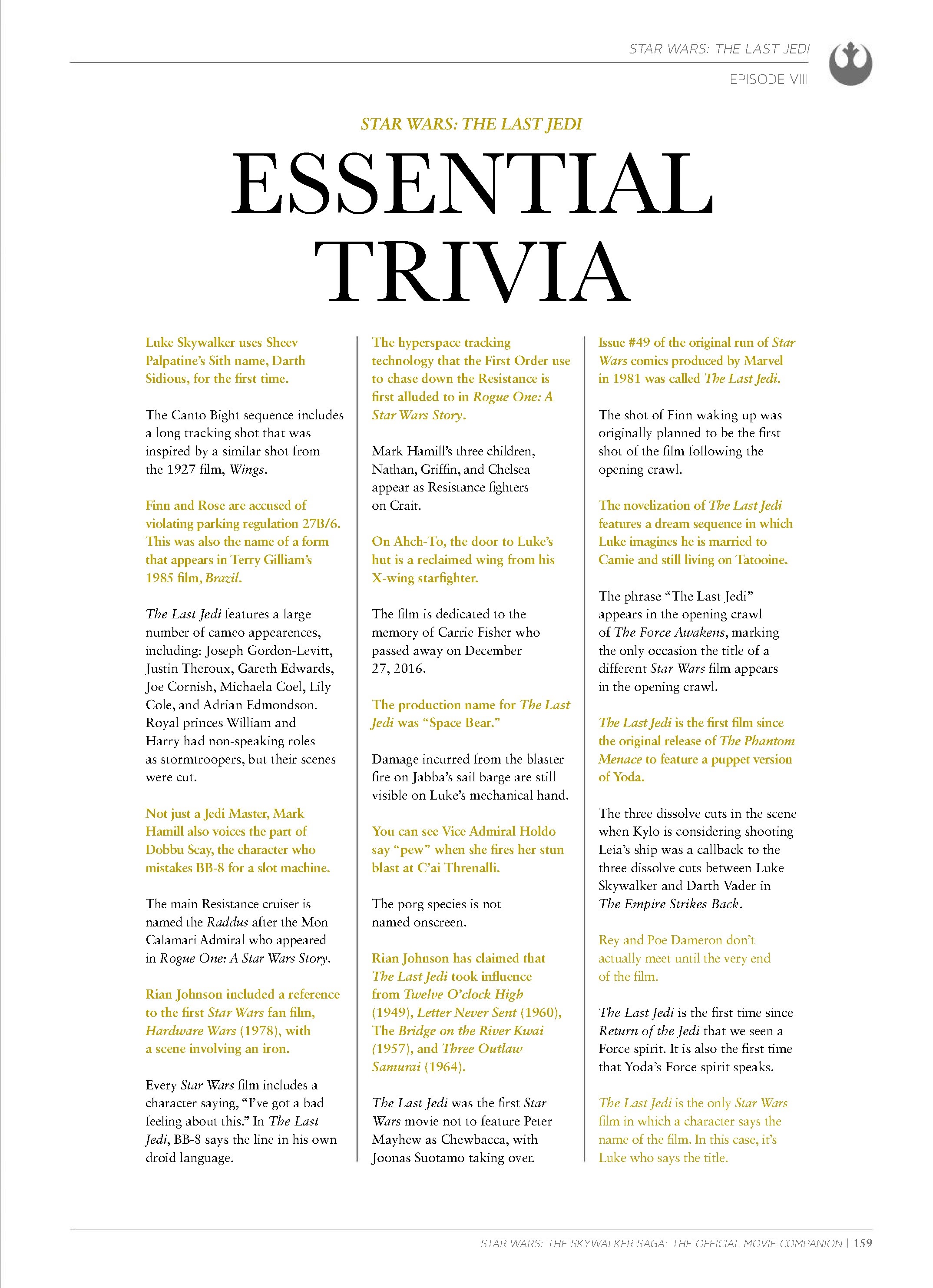 Read online Star Wars: The Skywalker Saga The Official Collector's Edition Book comic -  Issue # TPB (Part 2) - 60