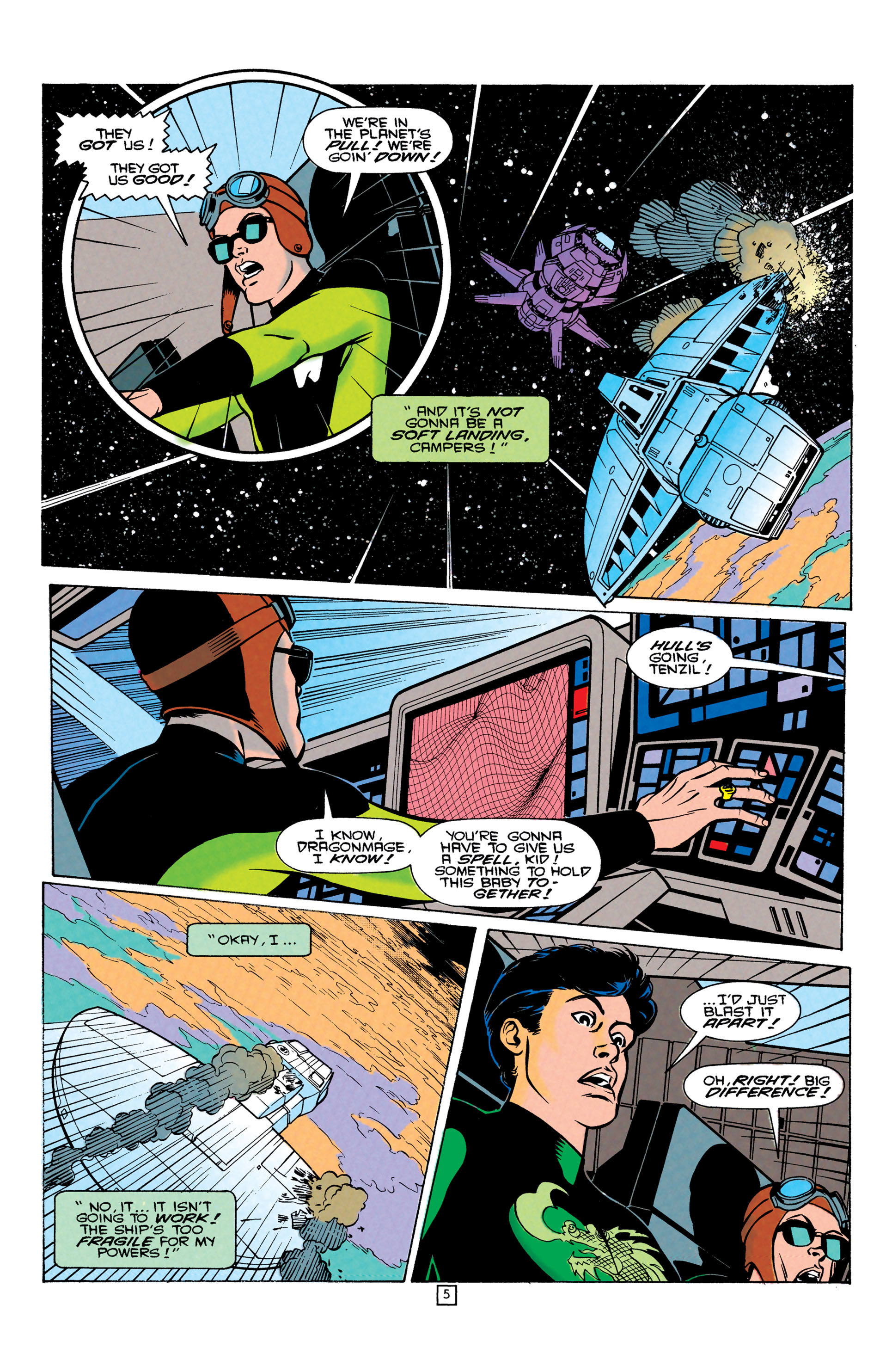 Read online Legionnaires comic -  Issue #9 - 6