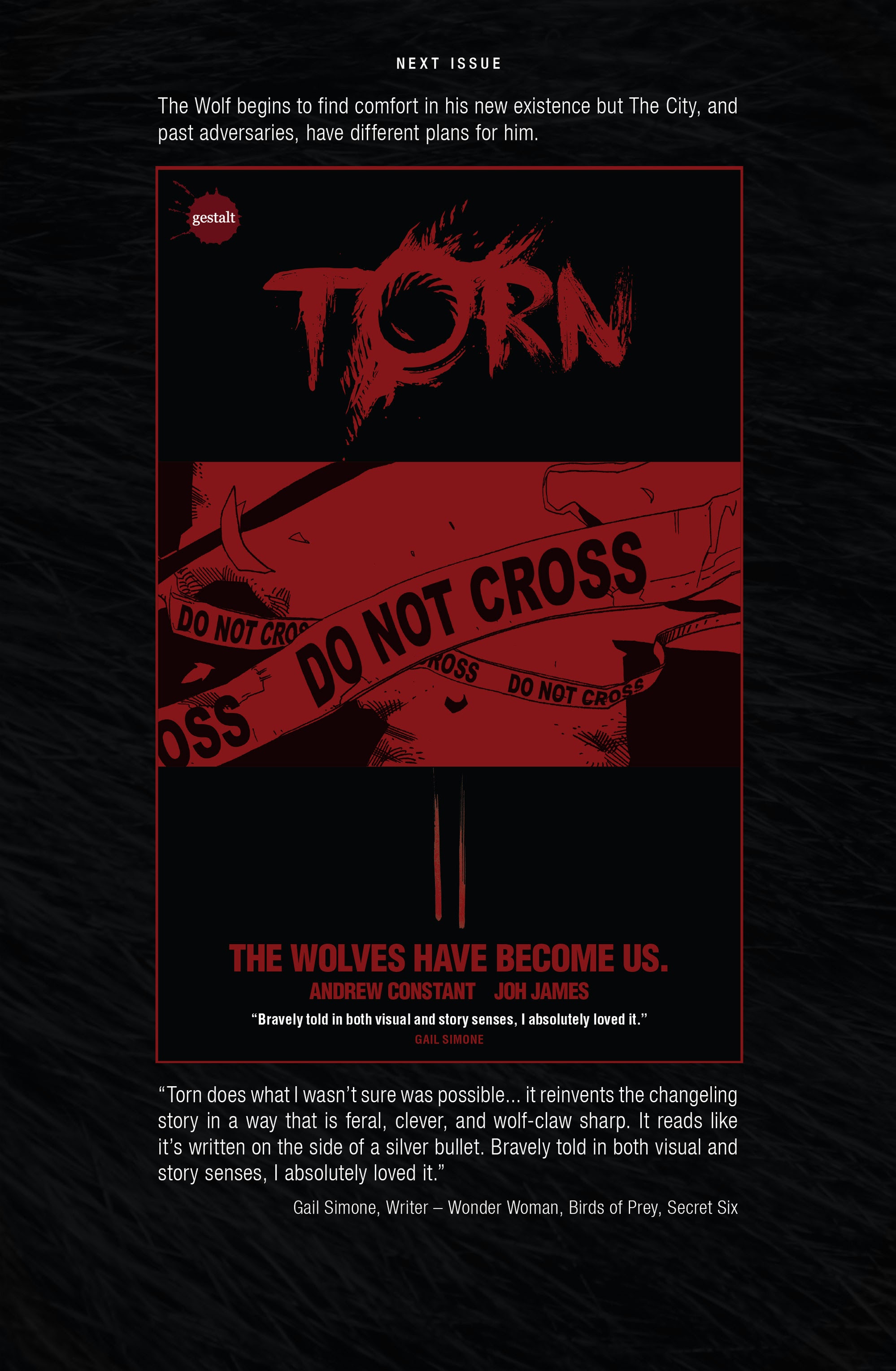 Read online Torn comic -  Issue #1 - 34