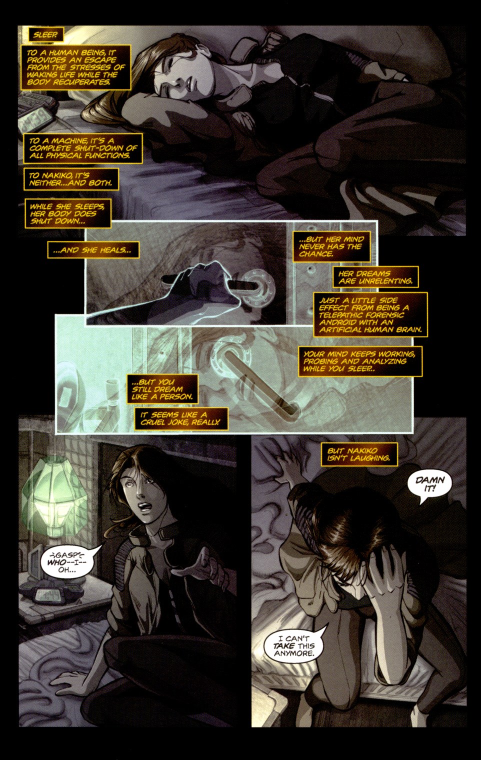 Read online Dark Minds / Witchblade comic -  Issue #1 - 10