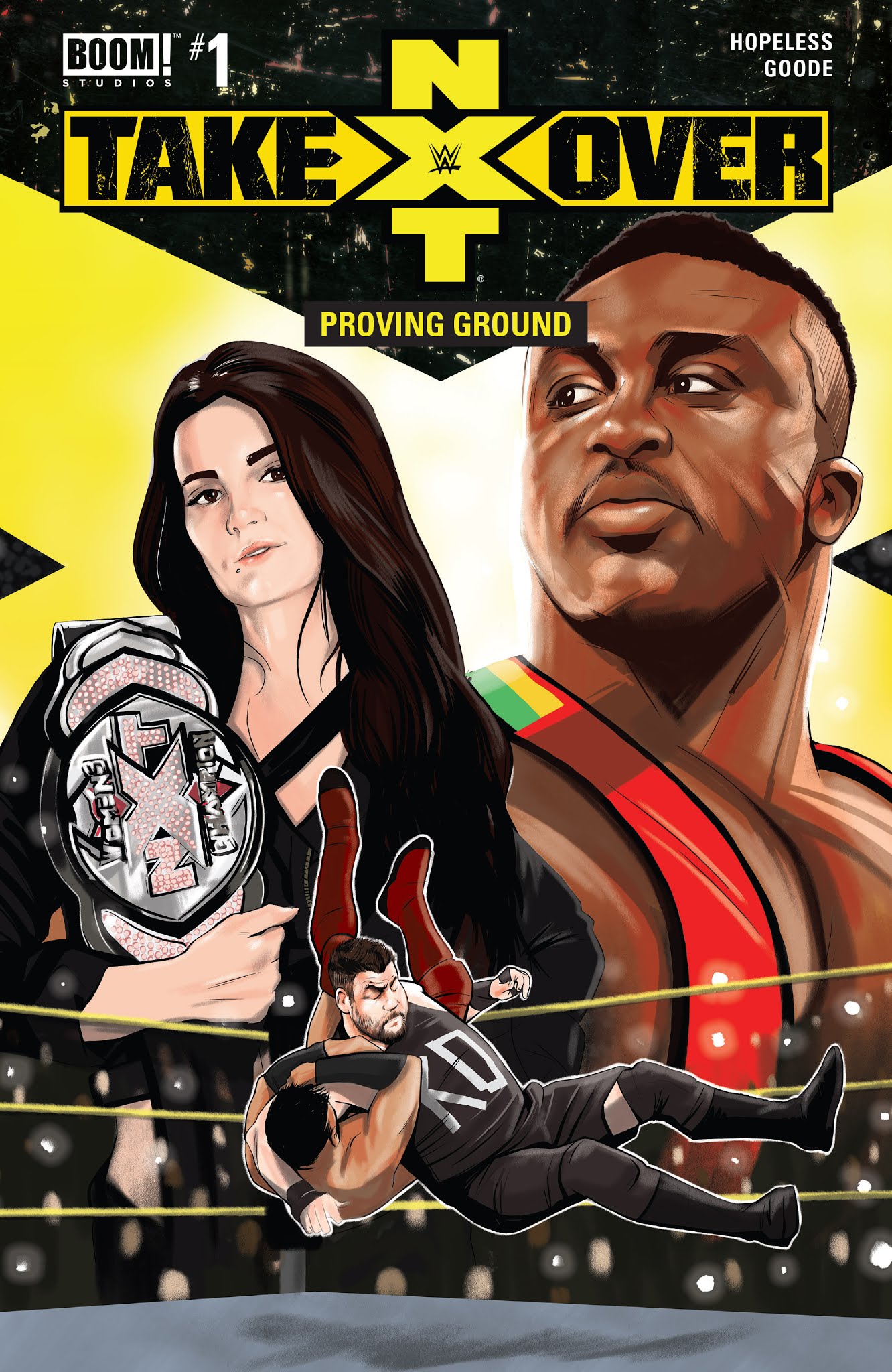 Read online WWE: NXT Takeover - Proving Ground comic -  Issue # Full - 1