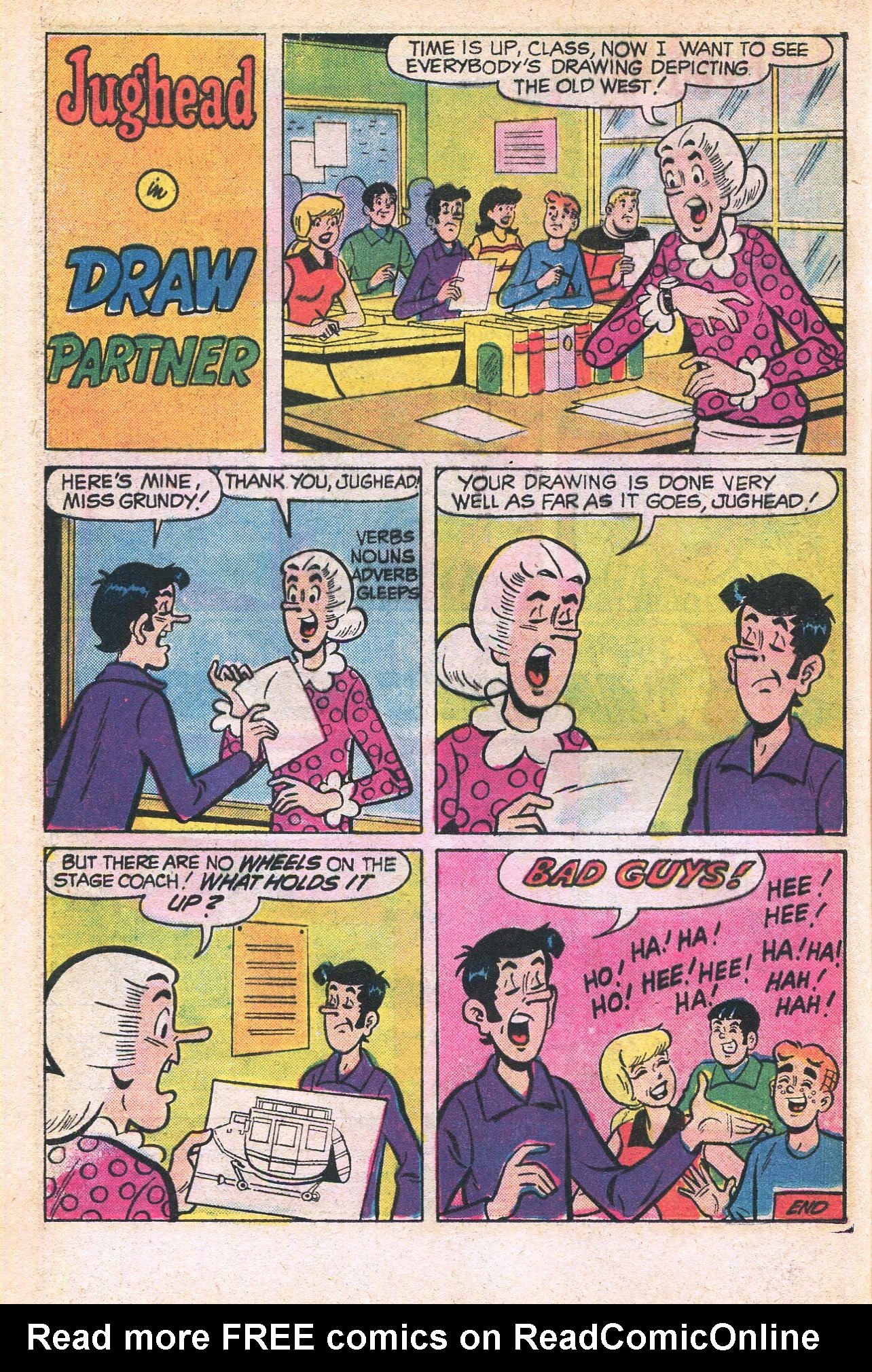 Read online Jughead's Jokes comic -  Issue #49 - 16