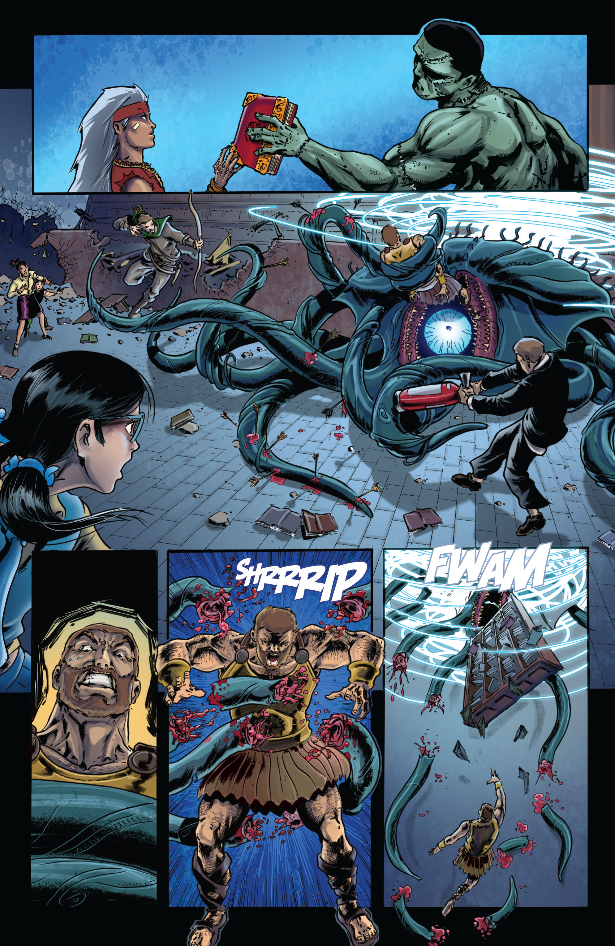 Read online Grimm Fairy Tales presents The Library comic -  Issue #5 - 14