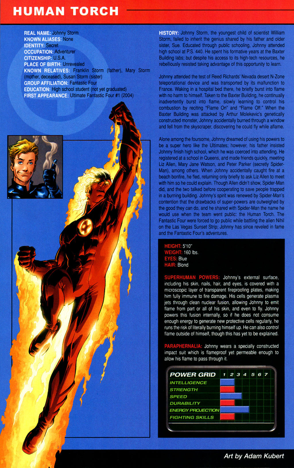 Read online Official Handbook of the Ultimate Marvel Universe 2005: The Fantastic Four & Spider-Man comic -  Issue # Full - 18