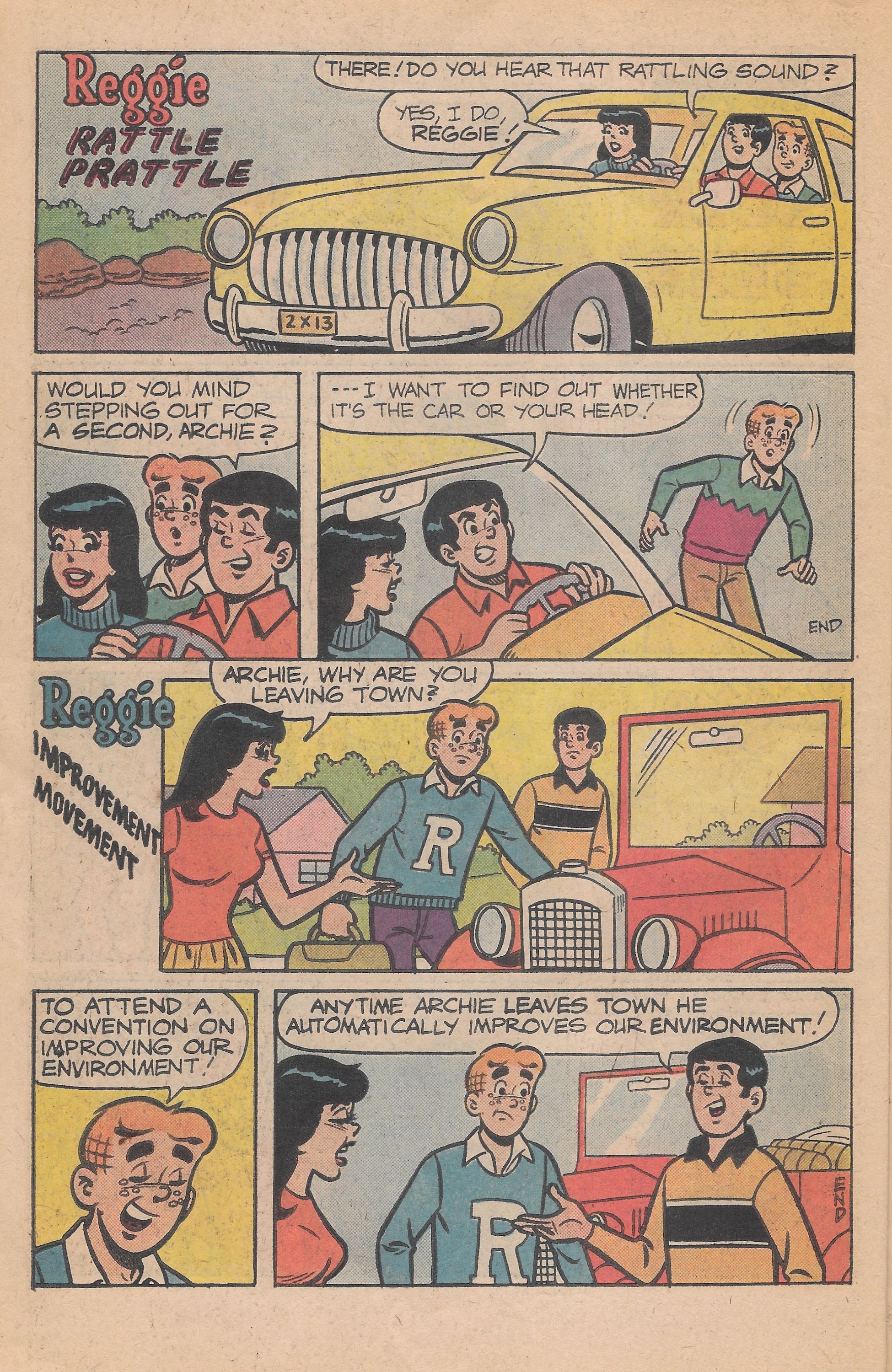 Read online Reggie's Wise Guy Jokes comic -  Issue #54 - 6