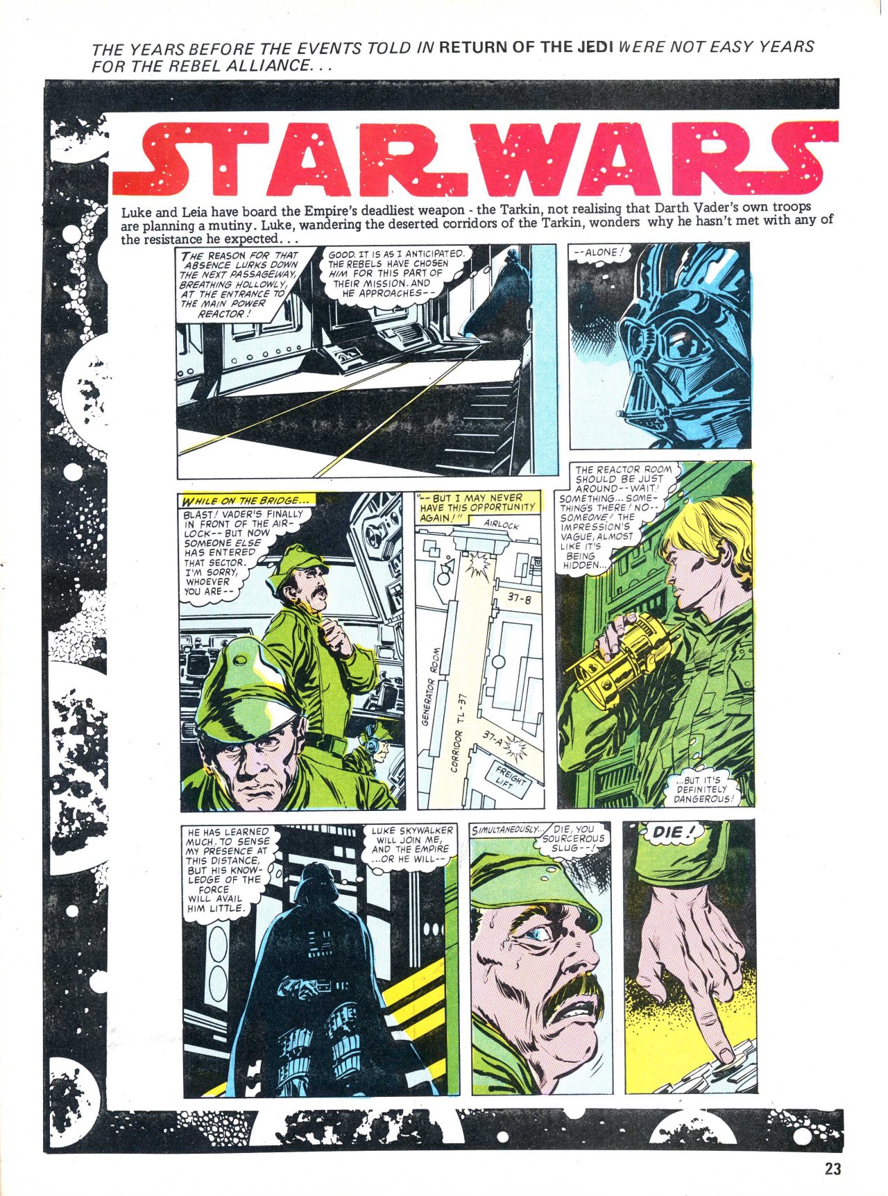 Read online Return of the Jedi comic -  Issue #85 - 23
