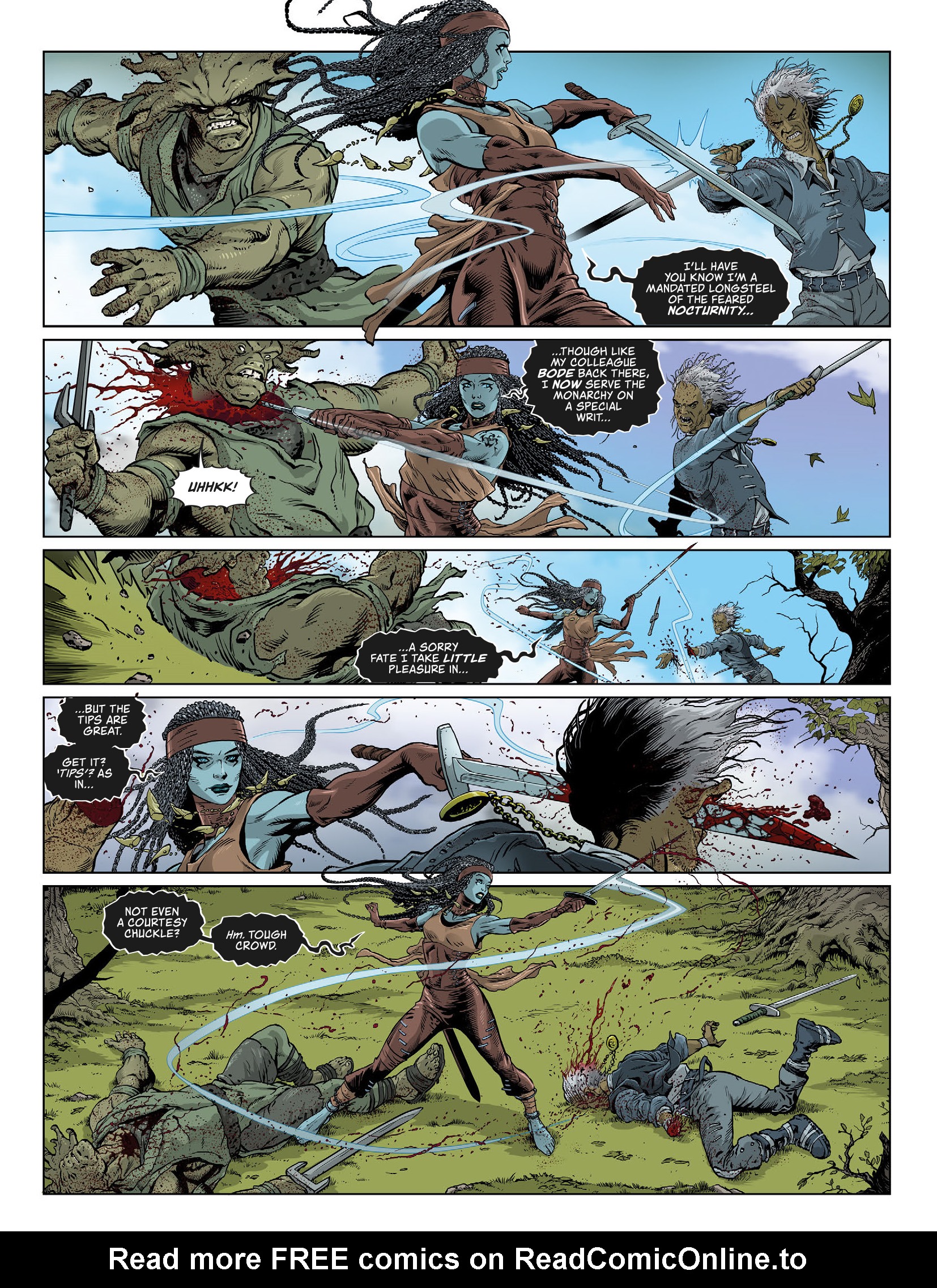 Read online 2000 AD comic -  Issue #2351 - 13