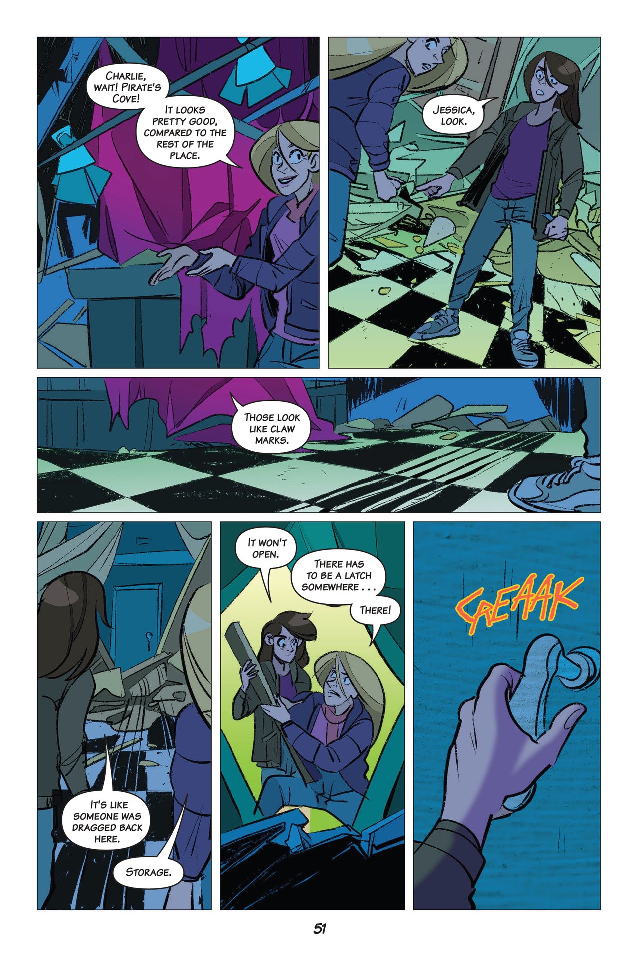 Read online Five Nights At Freddy's comic -  Issue # The Twisted Ones (Part 1) - 52