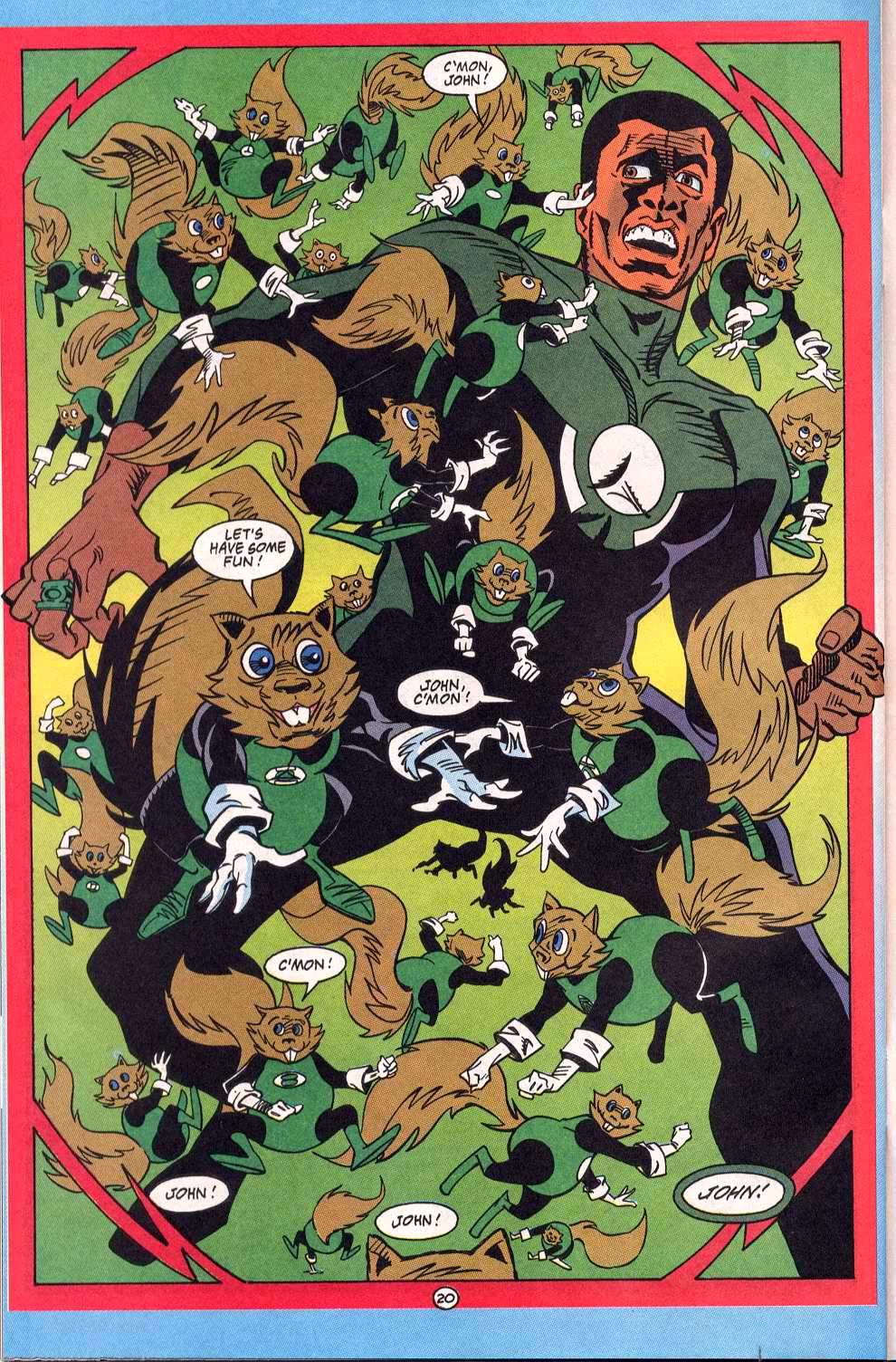 Read online Green Lantern: Mosaic comic -  Issue #14 - 21