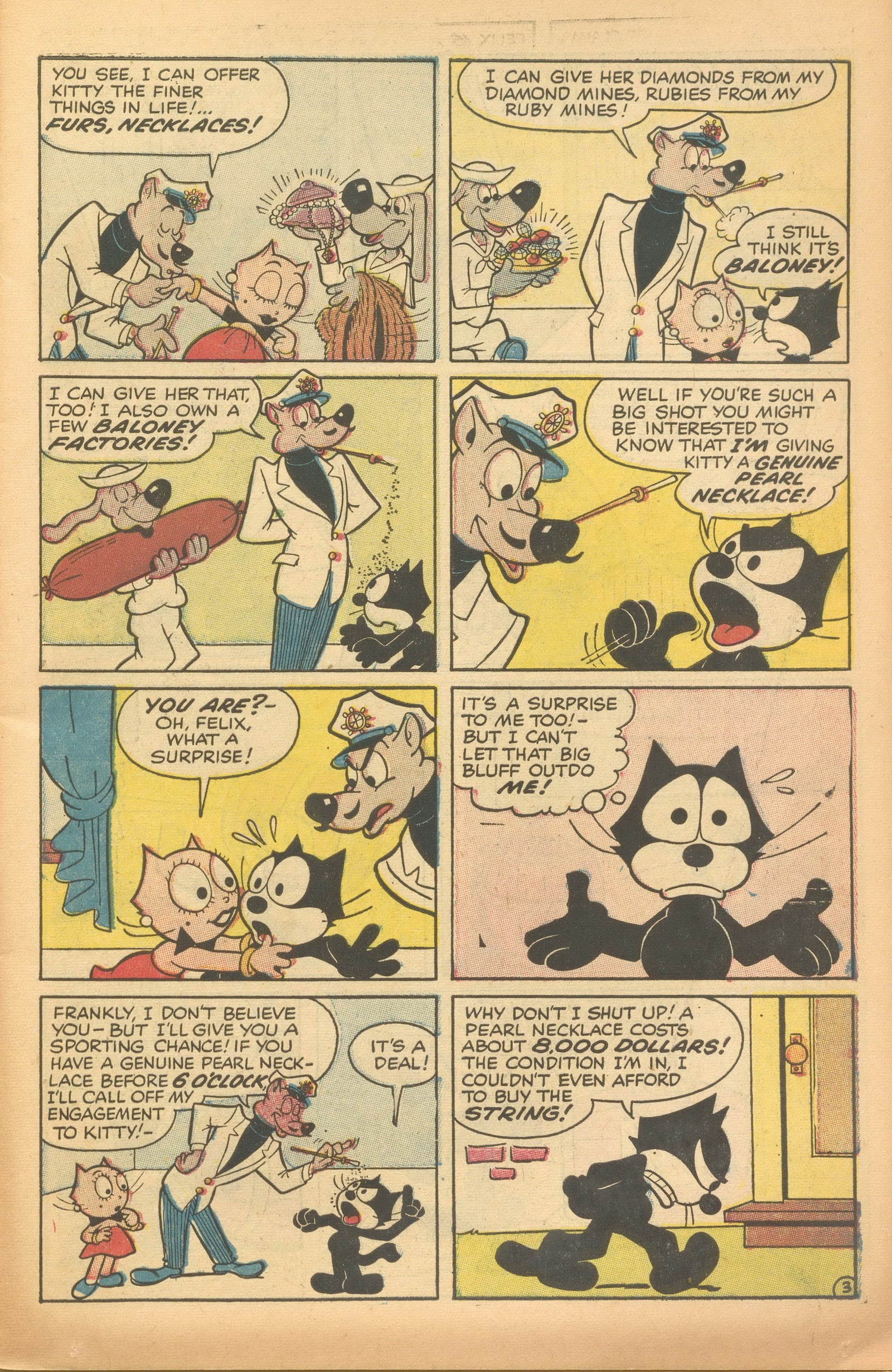 Read online Felix the Cat (1955) comic -  Issue #65 - 7