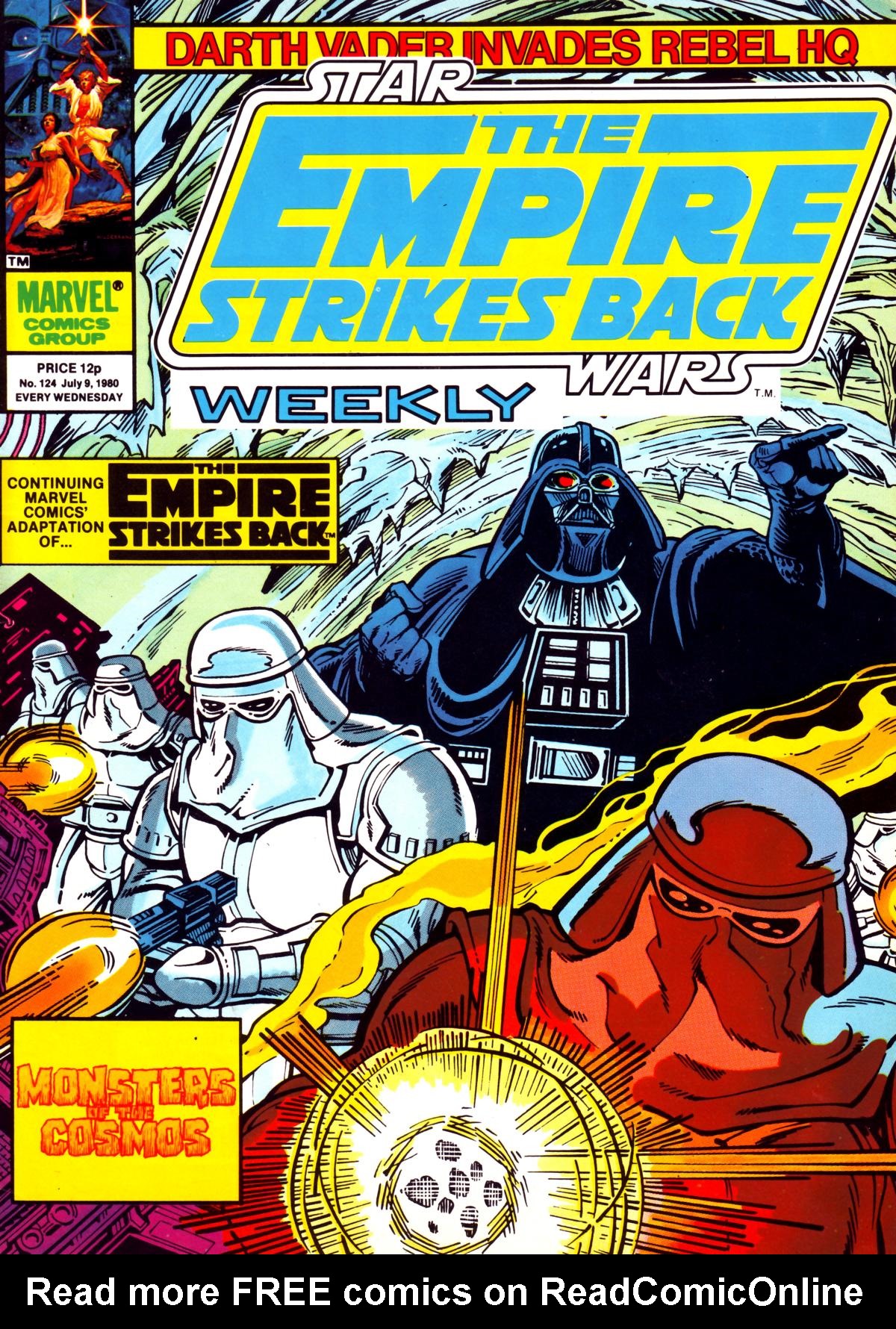 Read online Star Wars Weekly comic -  Issue #124 - 1