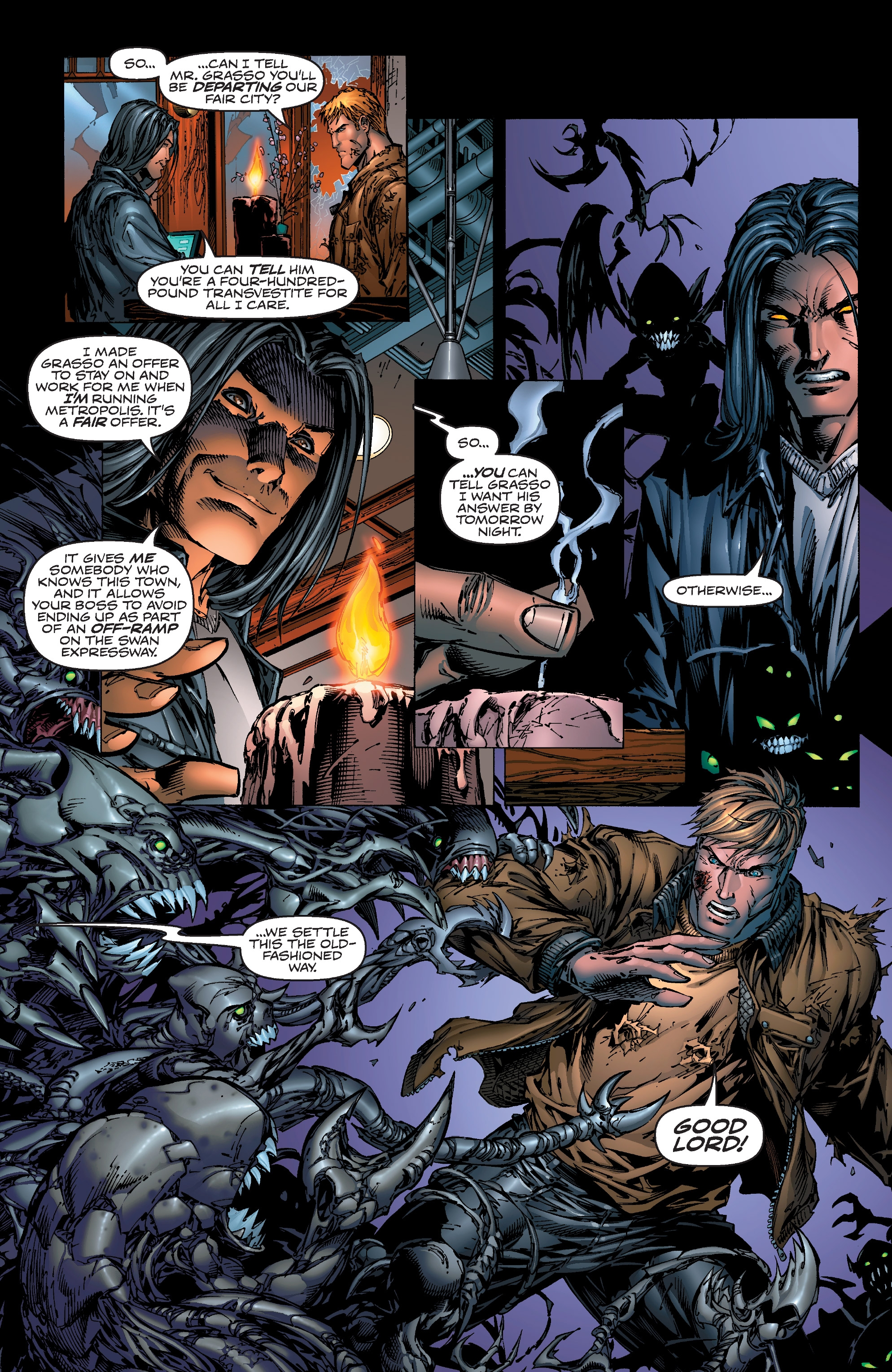 Read online The Darkness: Darkness/Batman & Darkness/Superman 20th Anniversary Collection comic -  Issue # TPB (Part 1) - 43