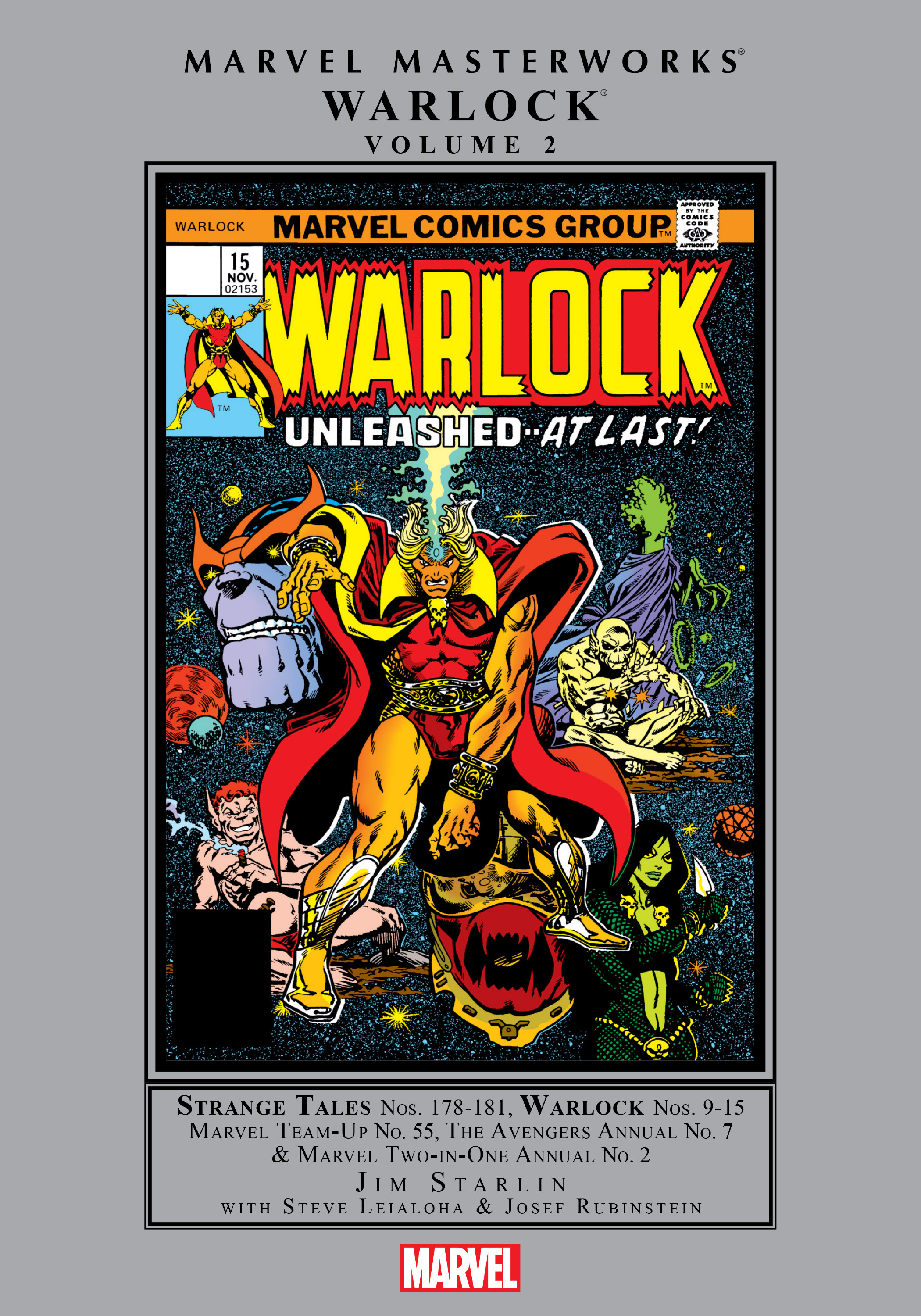 Read online Marvel Masterworks: Warlock comic -  Issue # TPB 2 (Part 1) - 1